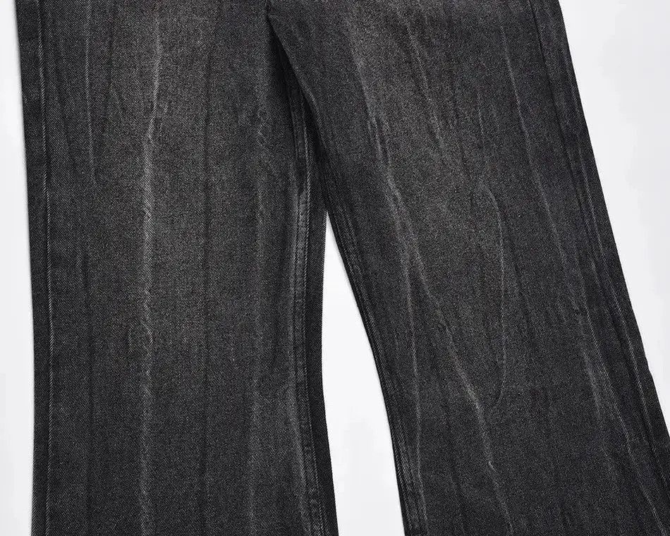 Japanese Brand Buggy jeans flared with holes frayed loose pants style Y2K Size US 32 / EU 48 - 4 Thumbnail
