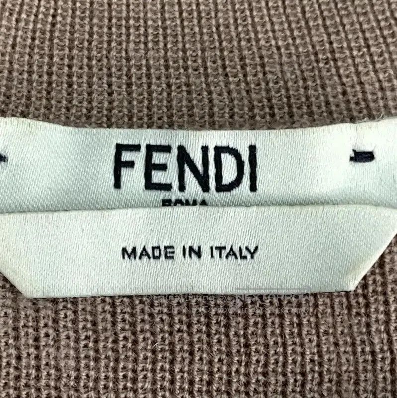 Fendi Fendi Brown Wool Women's Knit Top . Size M / US 6-8 / IT 42-44 - 6 Thumbnail
