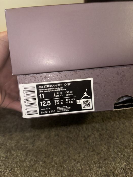 Nike Jordan 4 A Ma Maniere ( with cream laces ) Grailed