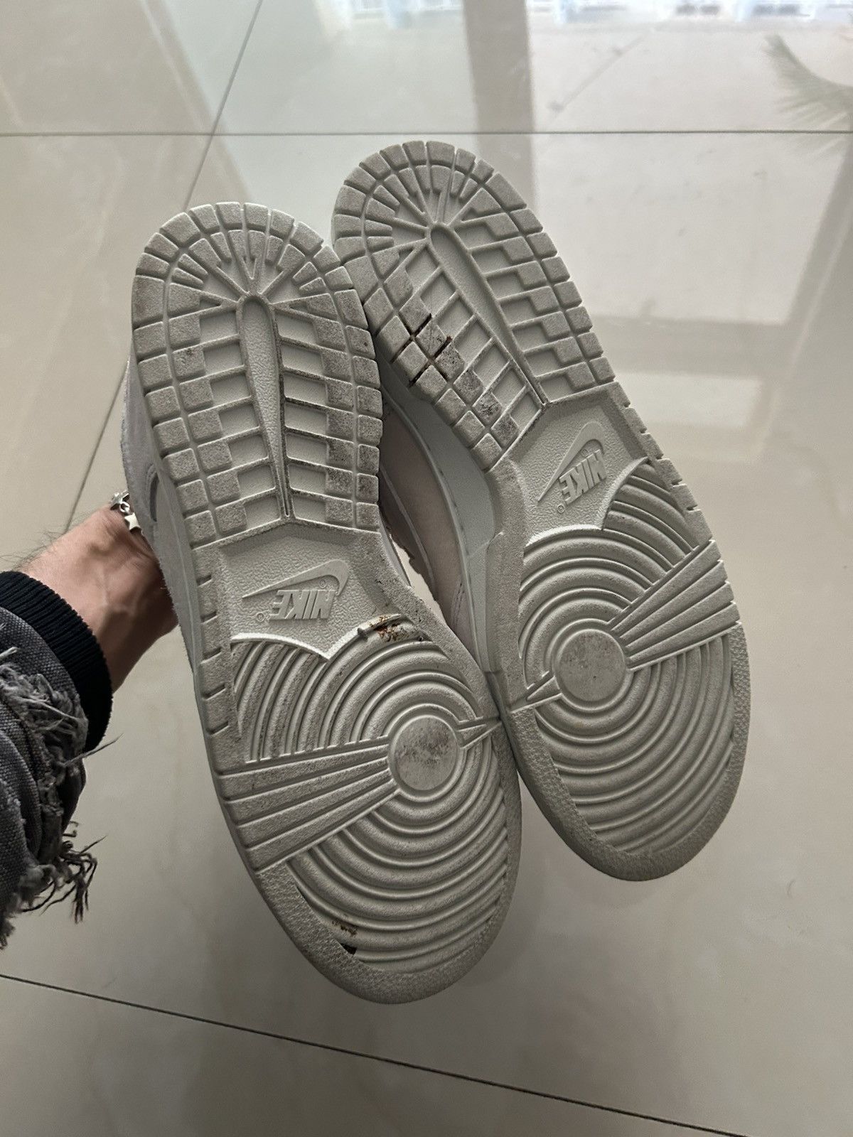 Nike Nike Vast Grey Dunk mis-match pajr Size US 9 / EU 42 - 5 Thumbnail