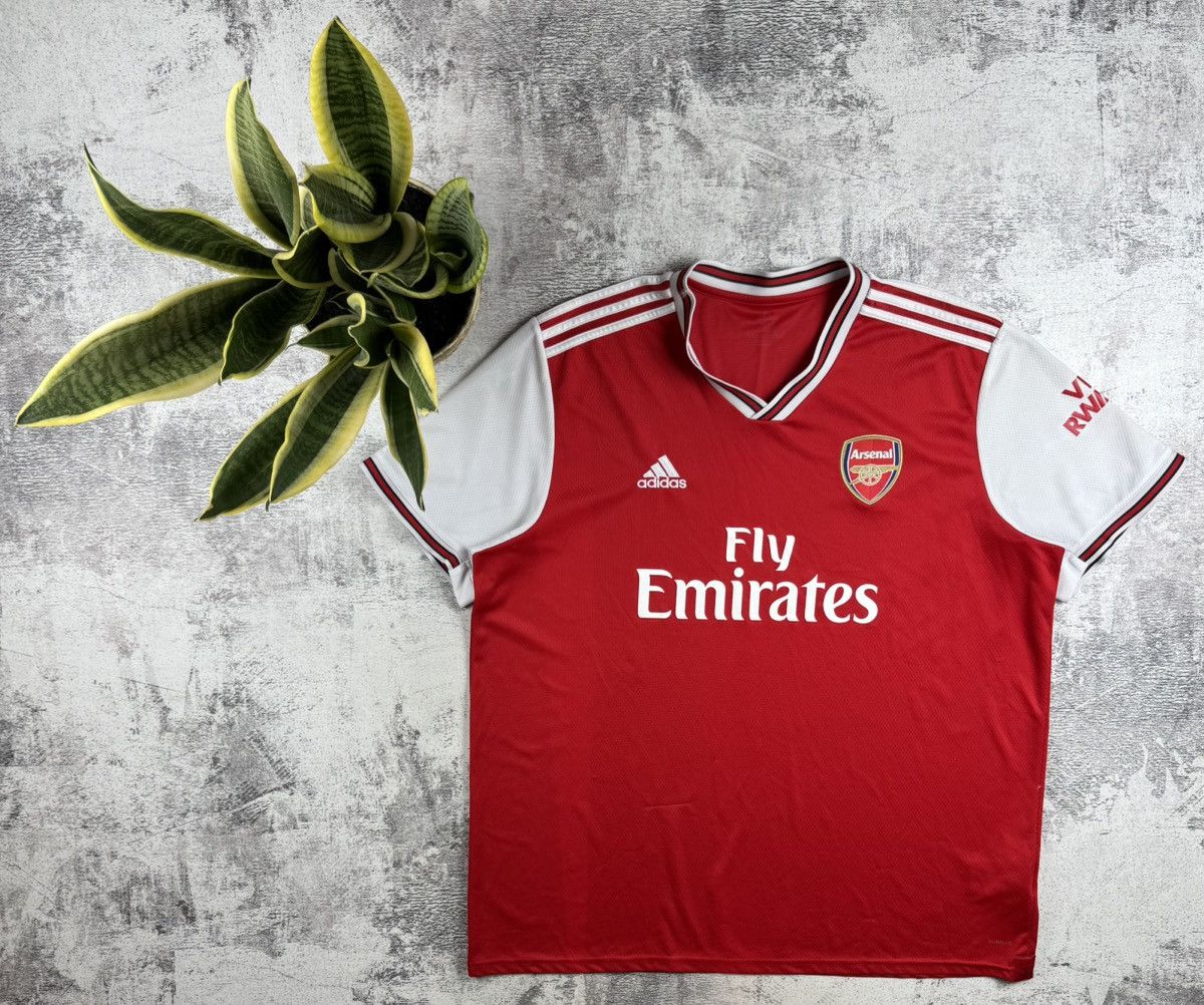 Adidas Arsenal London Adidas 2019 2020 Red Men’s Soccer Football T Shirt Jersey Kit Size US XXL / EU 58 / 5 - 1 Thumbnail