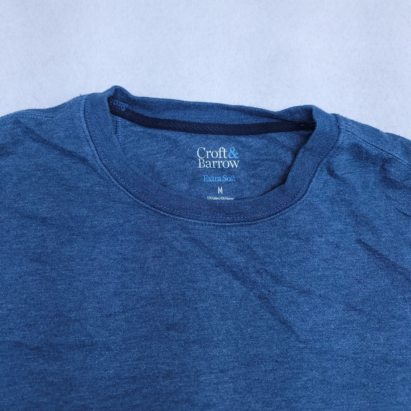 Croft & Barrow Croft & Barrow Casual Pullover Sweatshirt Mens Size M Blue Size US M / EU 48-50 / 2 - 1 Thumbnail