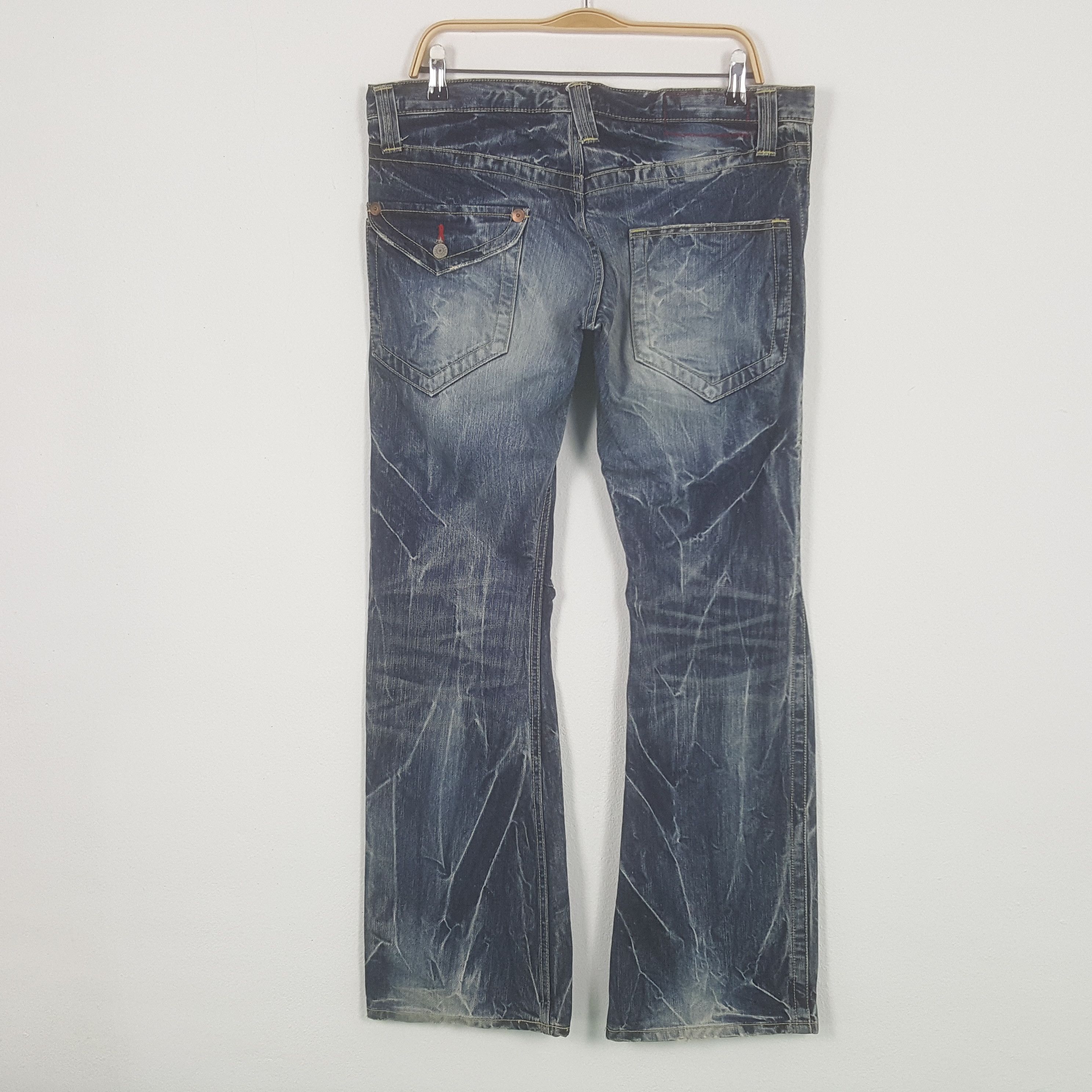 Japanese Brand × Vintage Vintage BW Jeans Nippon Japanese Denim Jeans Size US 36 / EU 52 - 4 Thumbnail