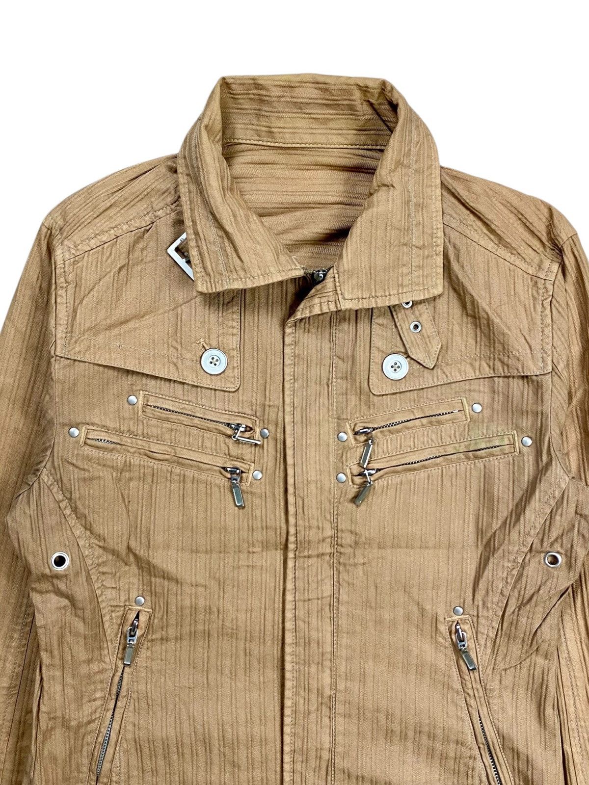 Le Grande Bleu (L.G.B.) 1990s Atelier Sab - Multzip Cyber Rider Jacket Size US M / EU 48-50 / 2 - 5 Thumbnail