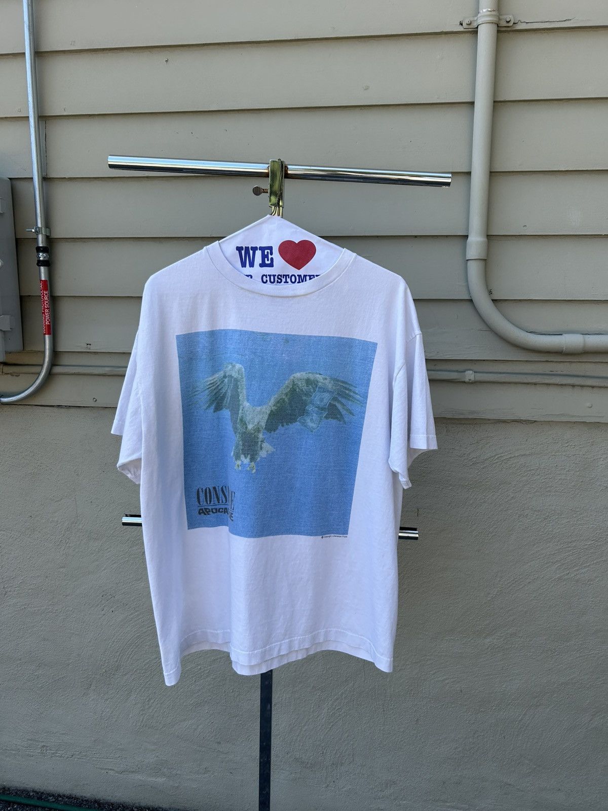 Saint Michael Saint Michael Sunglasses T-Shirt White | Grailed