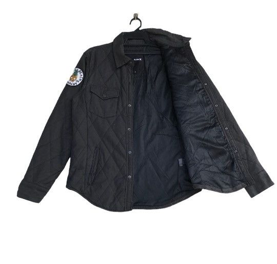 Hurley × Vintage Rare HURLEY quilted snap button hawaiian motive part jacket Size US L / EU 52-54 / 3 - 5 Thumbnail