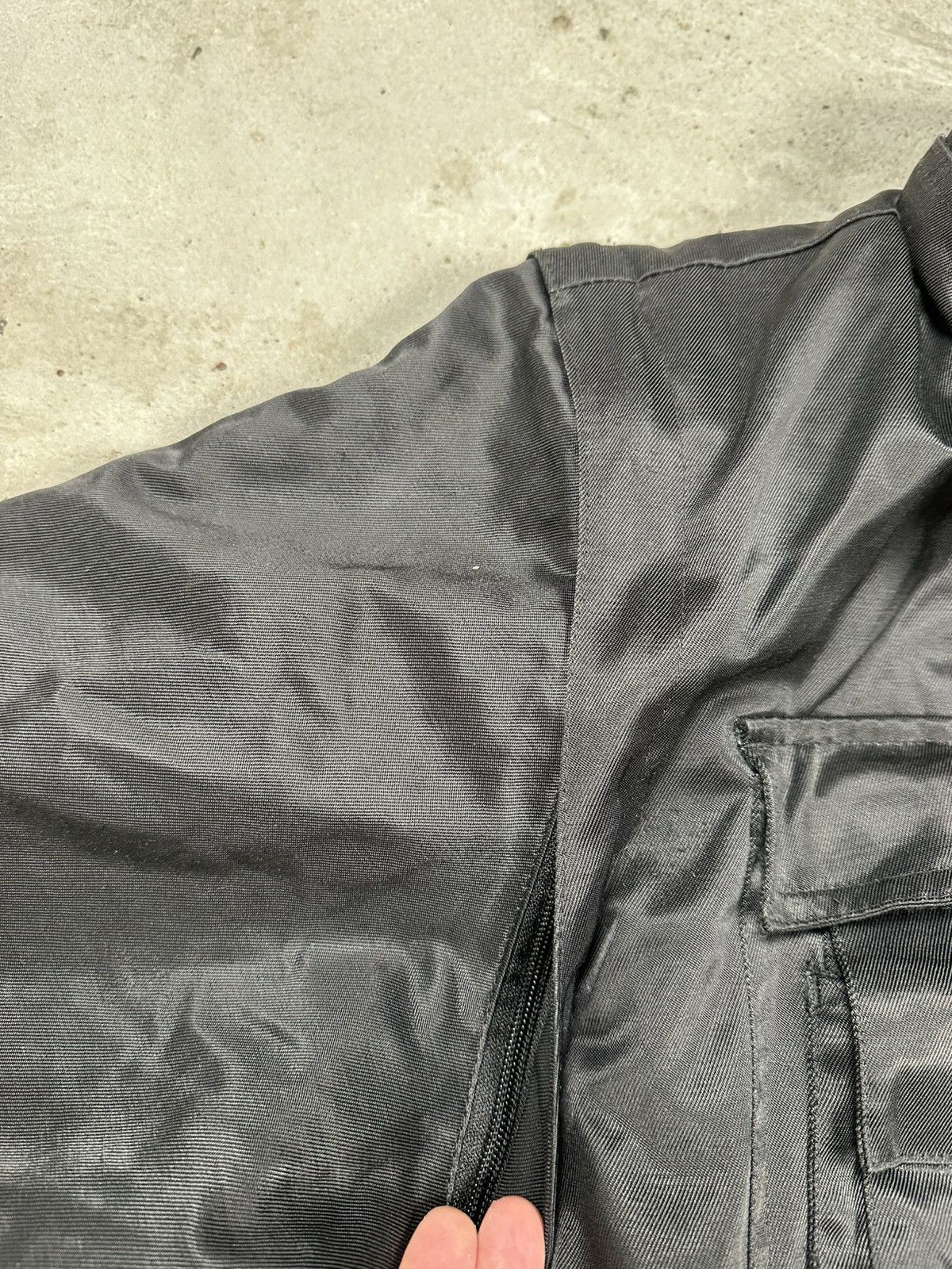 If Six Was Nine × Japanese Brand × Levi's Vintage Y2K Black Utility Faux Fur Insulated Bomber Jacket Size US M / EU 48-50 / 2 - 7 Thumbnail