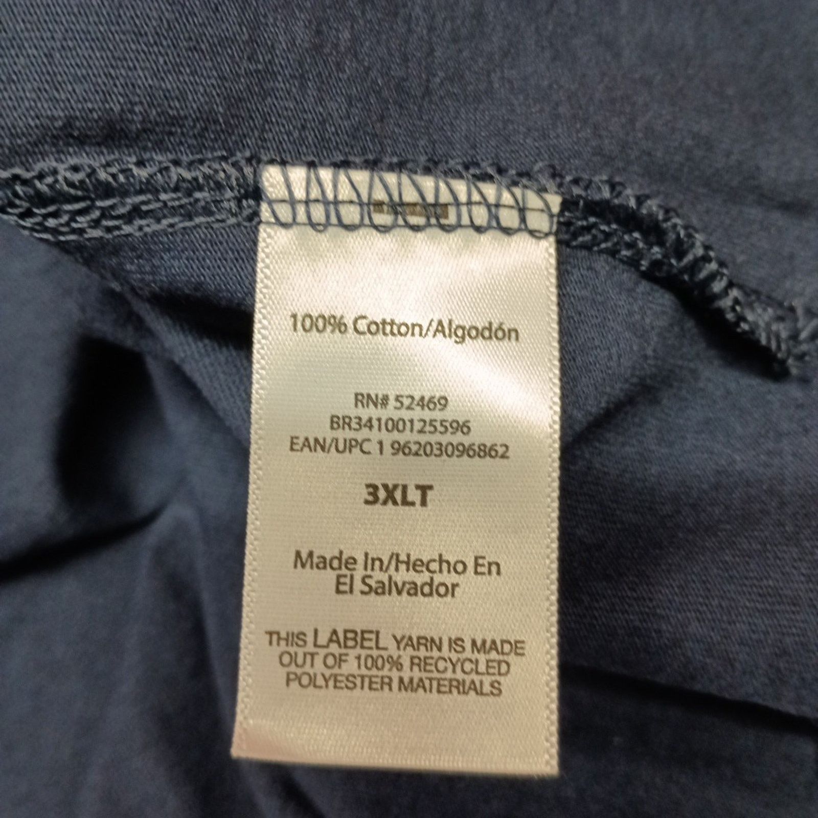 Other 2 Brahma Work T-Shirt 3XLT 54-56 Blue And White Pocket Tee Size US XXL / EU 58 / 5 - 7 Thumbnail