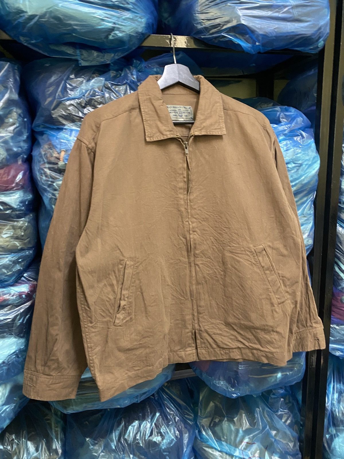 Japanese Brand Yokohama Bay Vintage Brown Cotton Jacket Casual Outerwear Size US L / EU 52-54 / 3 - 5 Thumbnail