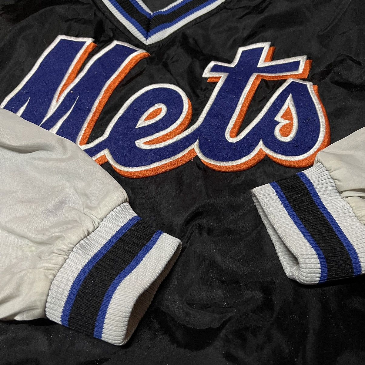 MLB Vintage NEW YORK METS MLB 2002 pullover windbreaker Size US L / EU 52-54 / 3 - 4 Thumbnail
