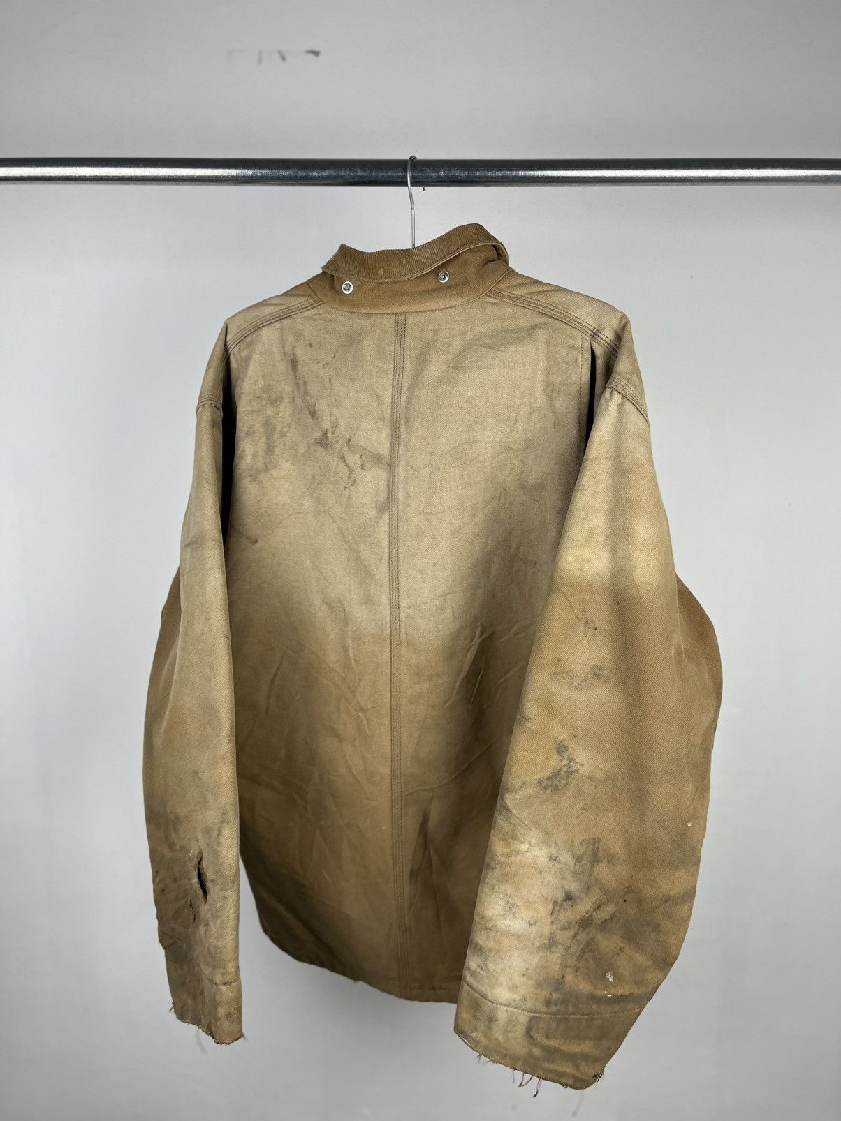 Carhartt 1990s carhartt chore jacket heavily distressed Size US XL / EU 56 / 4 - 6 Thumbnail