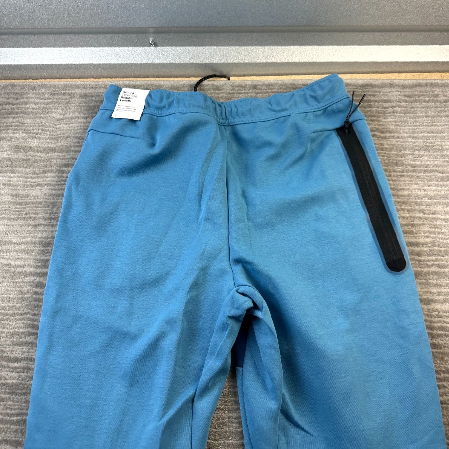 Nike Nike Tech Fleece Pants Mens Large Blue Jogger Sweatpants Size US 33 - 6 Thumbnail