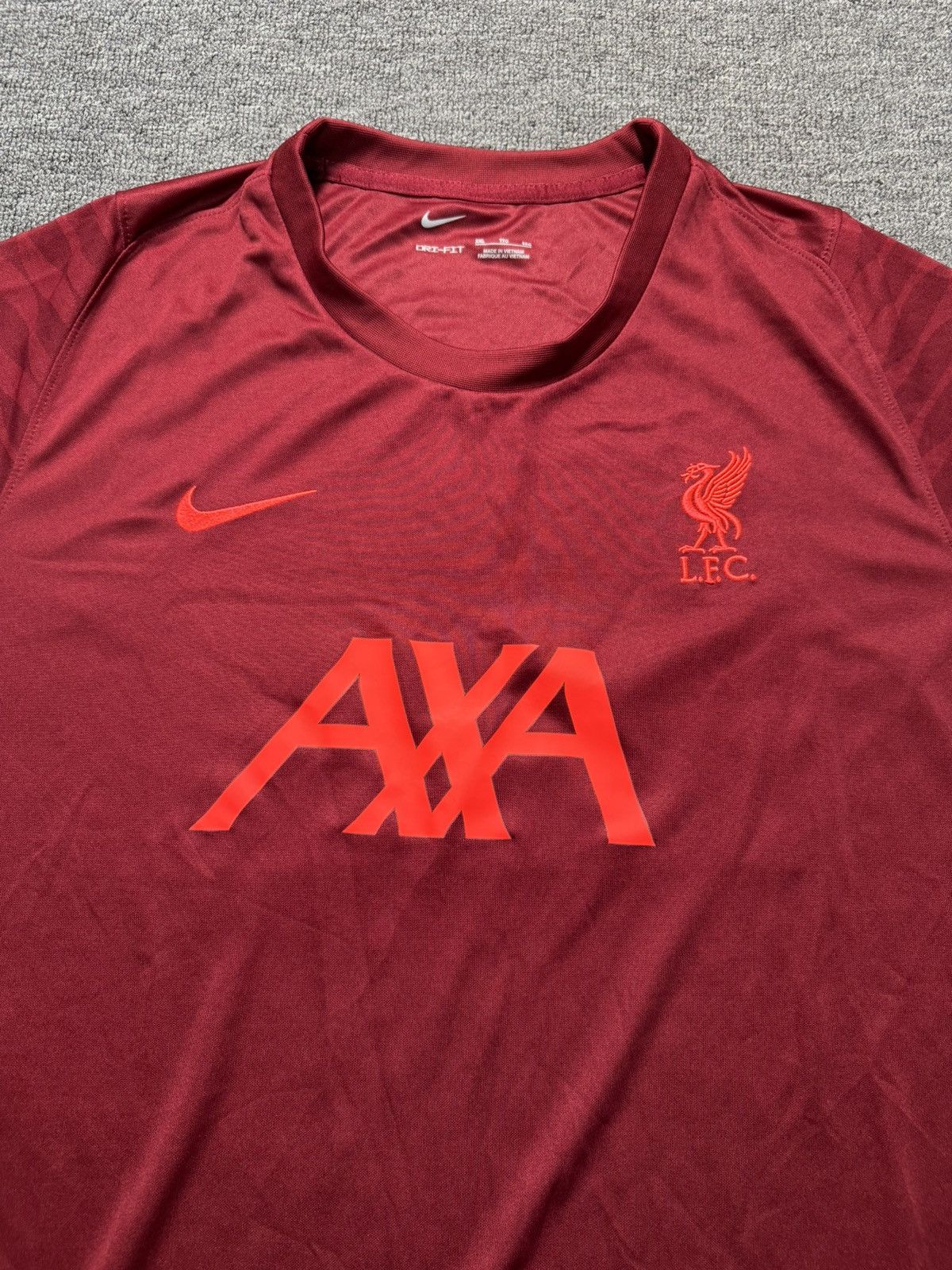 Nike Liverpool FC Nike Training Top 2021/22 Maroon Size 2XL NWT Size US XXL / EU 58 / 5 - 3 Thumbnail