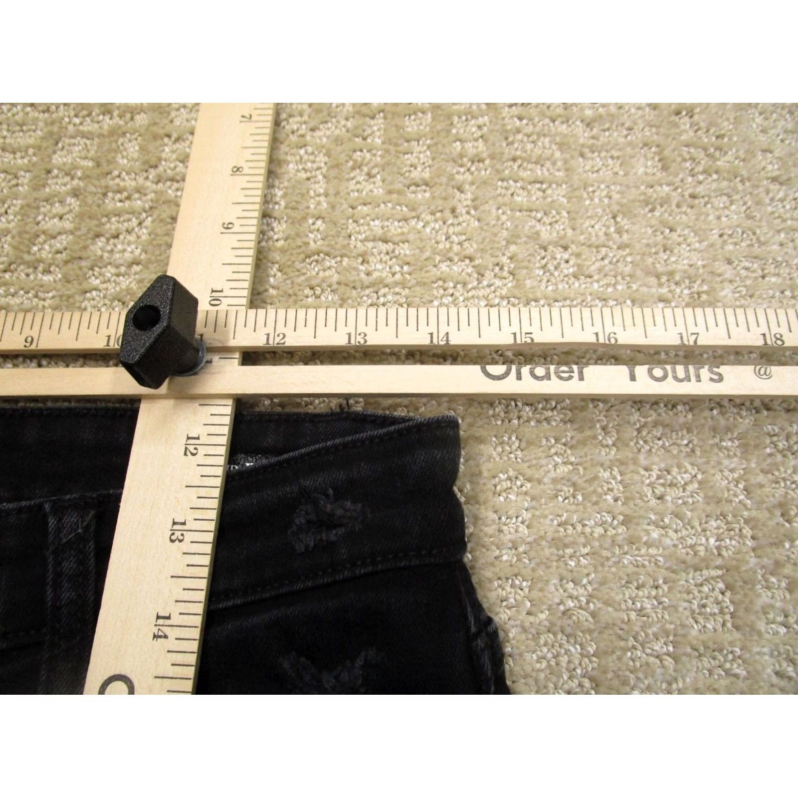 Vintage Judy Blue Jeans Women 28 Black High Rise Boyfriend Distressed Pants Stretch Jeans Size 28" / US 6 / IT 42 - 6 Thumbnail