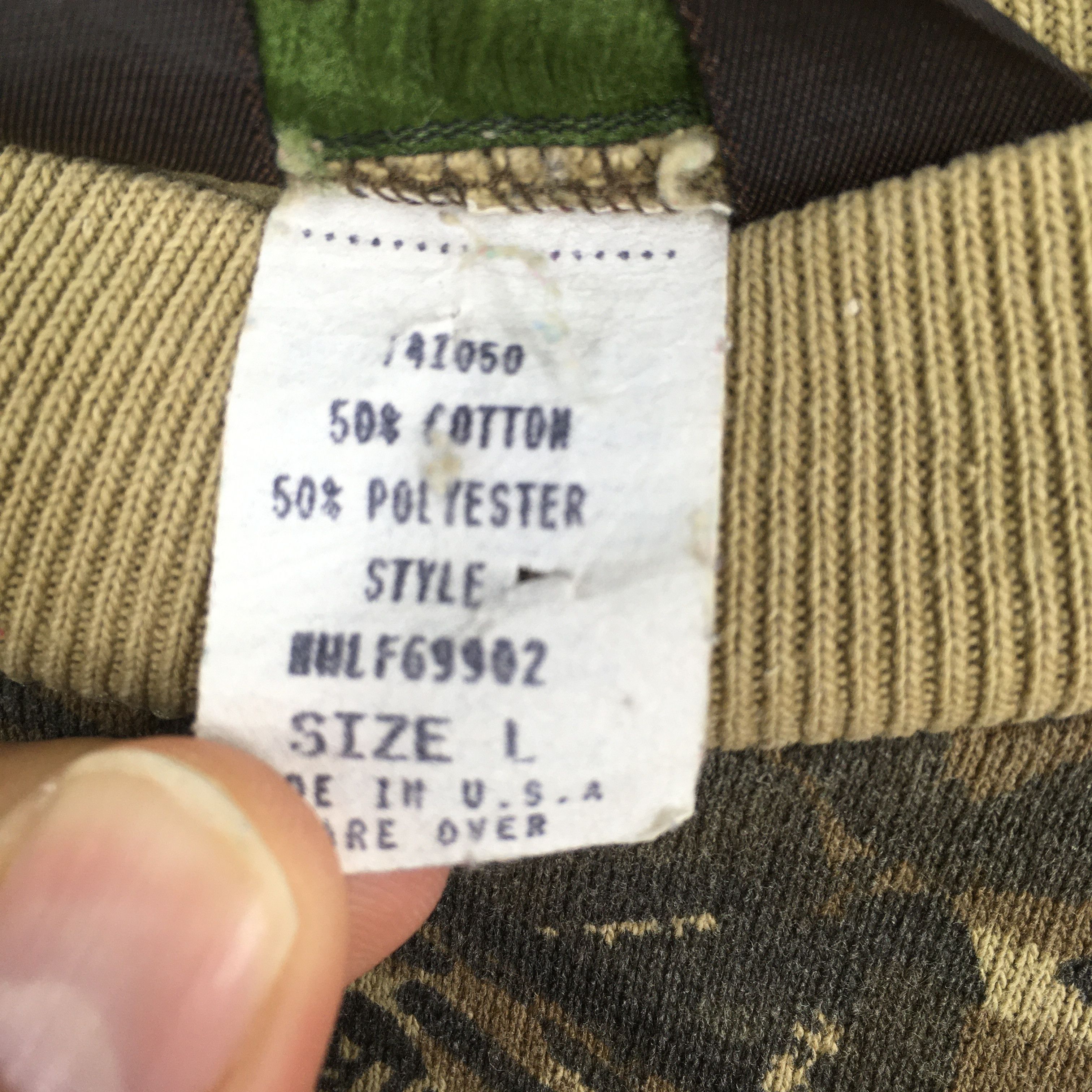 Mossy Oaks Vintage 90s Liberty Usa Camo Real Tree Sweatshirt Large Size US L / EU 52-54 / 3 - 6 Thumbnail