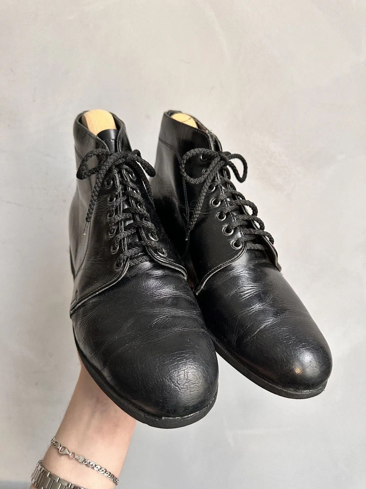 If Six Was Nine Leather Boots Vintage Visvim Style AS 98 Guidi Tornado Mart Size US 8 / EU 41 - 2 Thumbnail