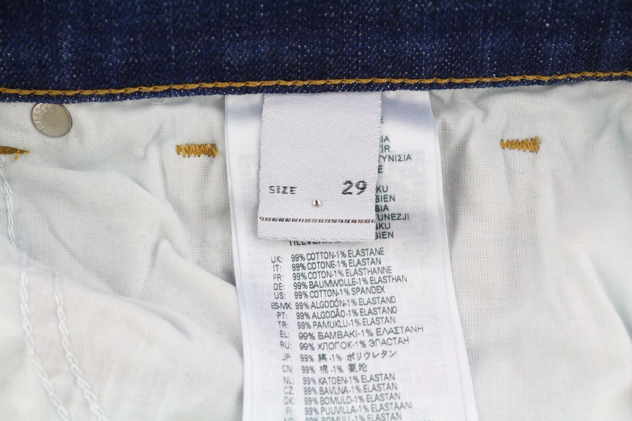 Diesel 2005 D-FINING 09C72 W29/L32 Tapered 40467 Size US 29 - 9 Thumbnail