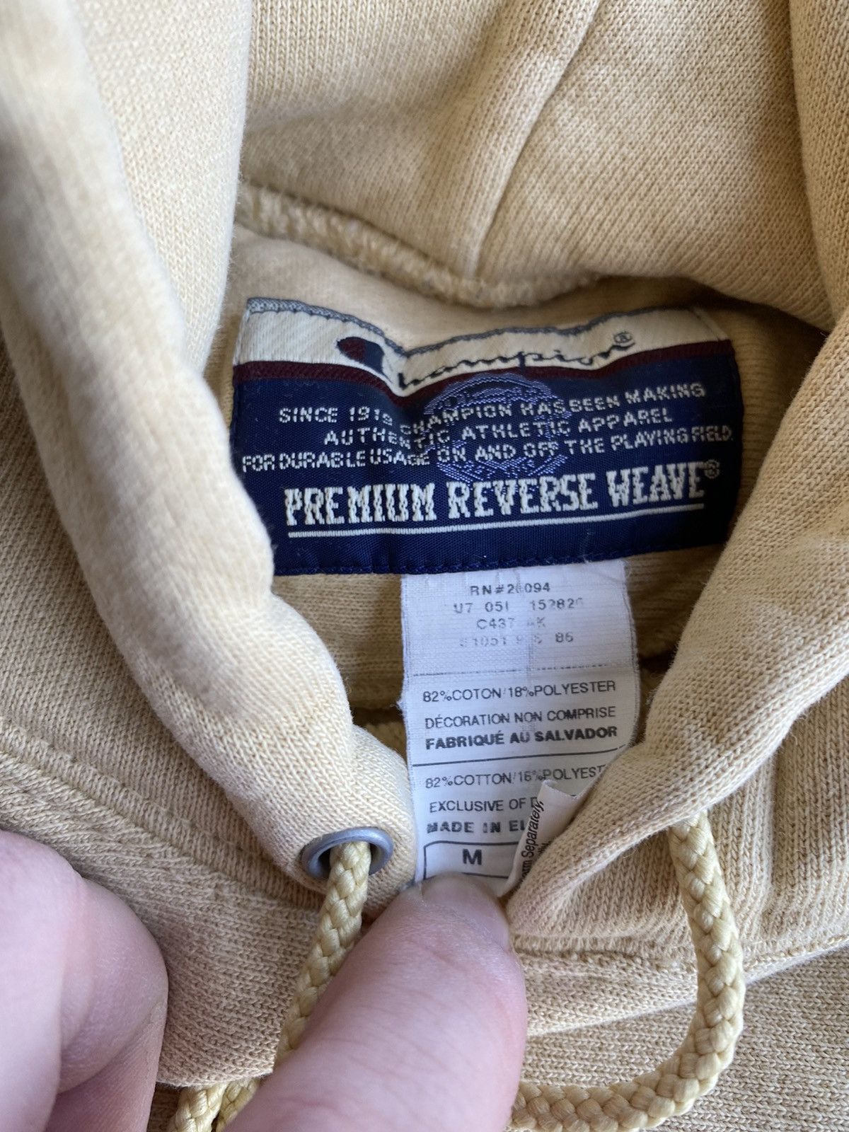 Champion × Vintage Vintage Y2K Champion Reverse Weave Charlottesville VA Hoodie Size US M / EU 48-50 / 2 - 7 Thumbnail
