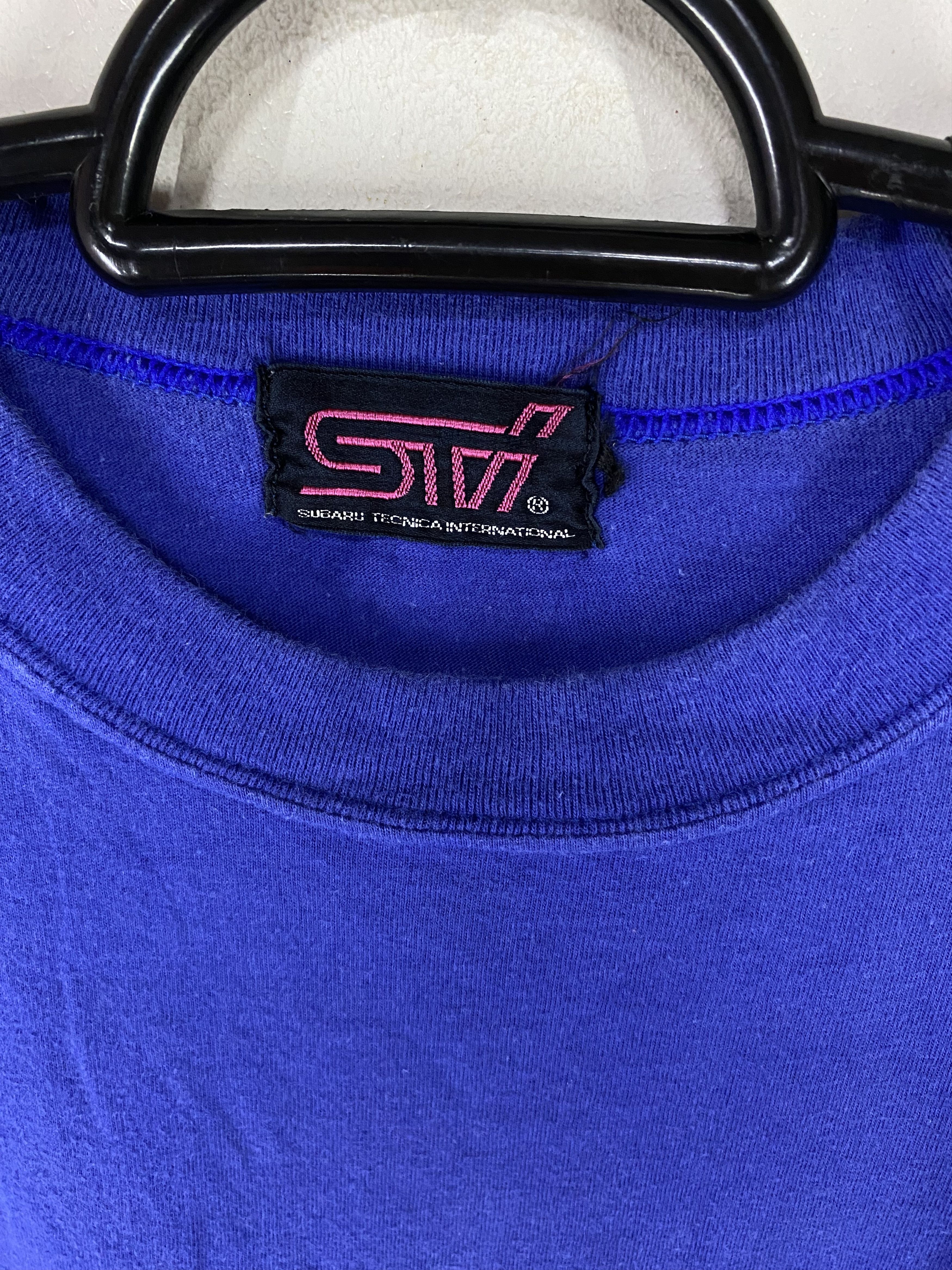Vintage 90s Subaru 555 world rally team Vintage tshirt jdm sti Size US M / EU 48-50 / 2 - 8 Thumbnail