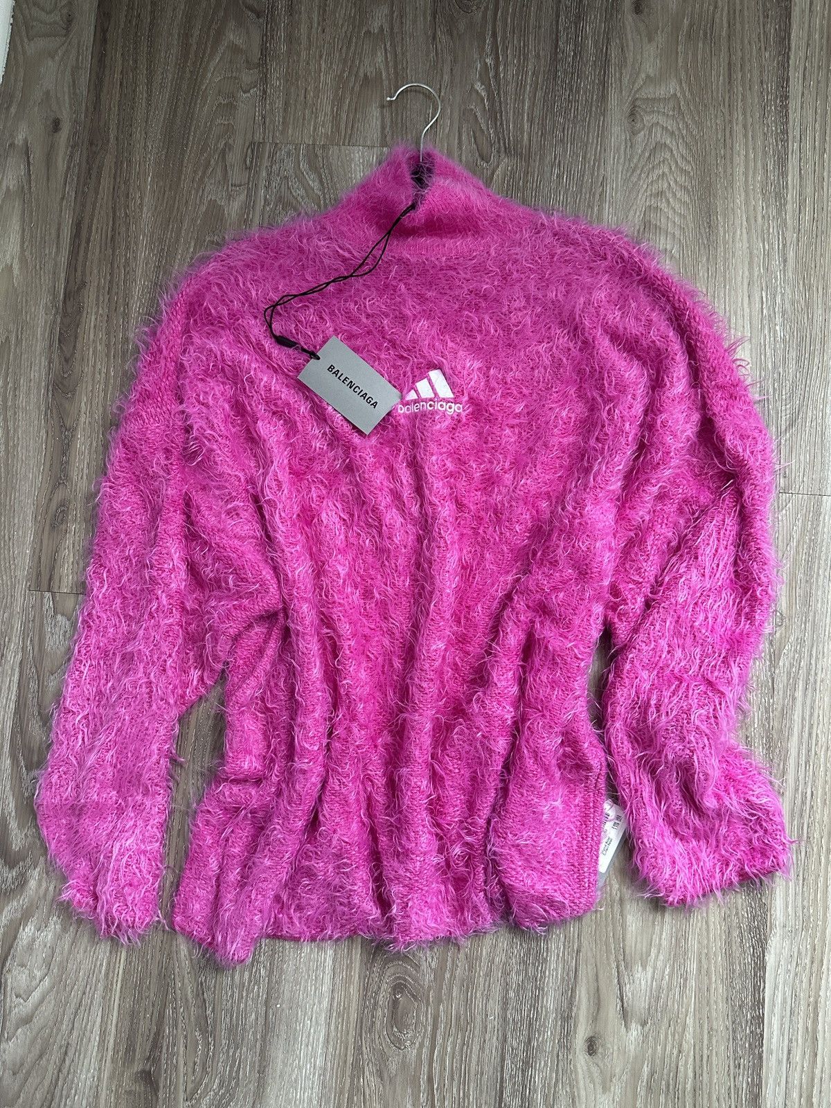 Adidas × Balenciaga TURTLENECK WOOL SWEETER HAIRY BRUSHED KNIT BALENCIAGA ADIDAS Size US M / EU 48-50 / 2 - 8 Thumbnail