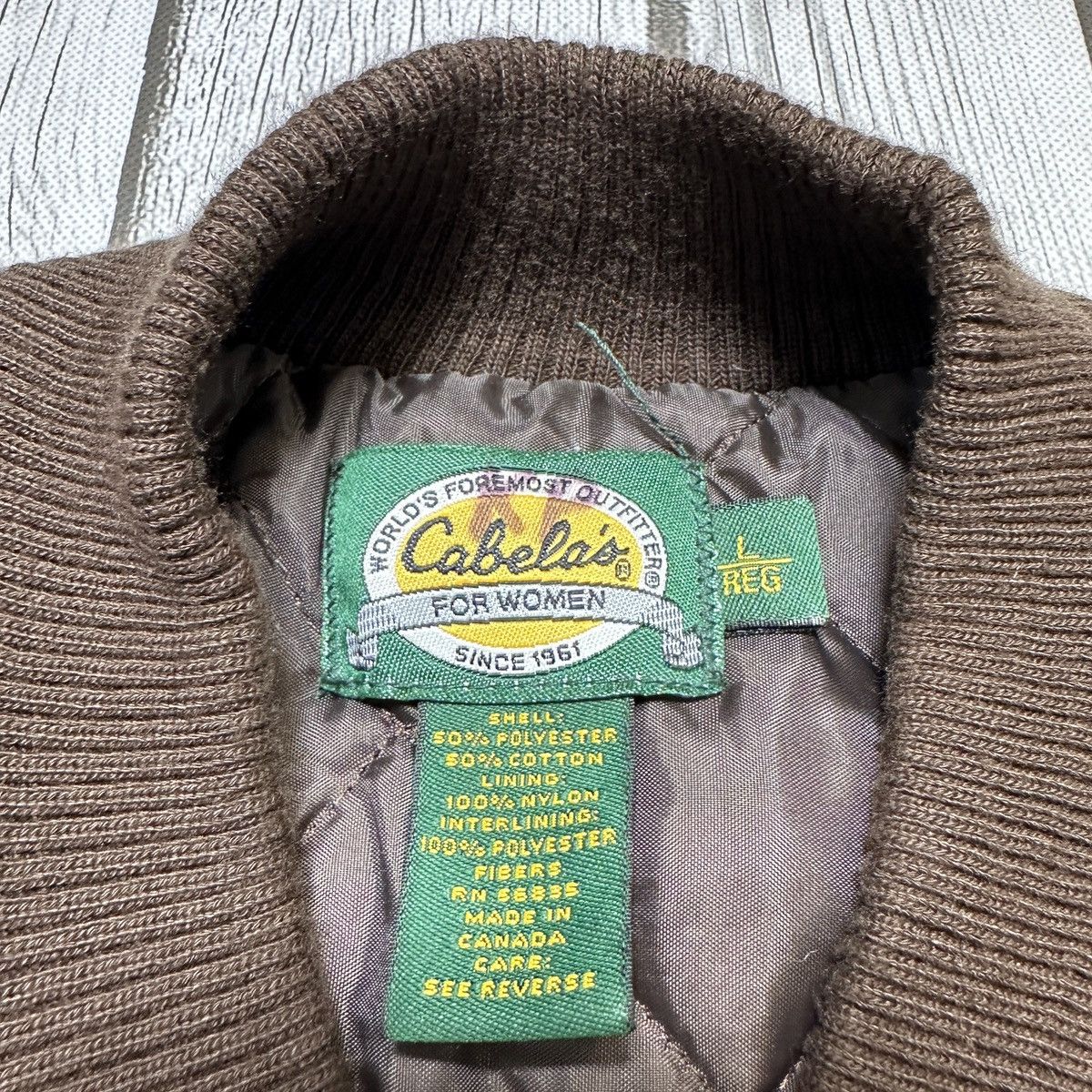 Cabelas × Vintage Vintage Cabela’s bomber jacket Size L / US 10 / IT 46 - 4 Thumbnail