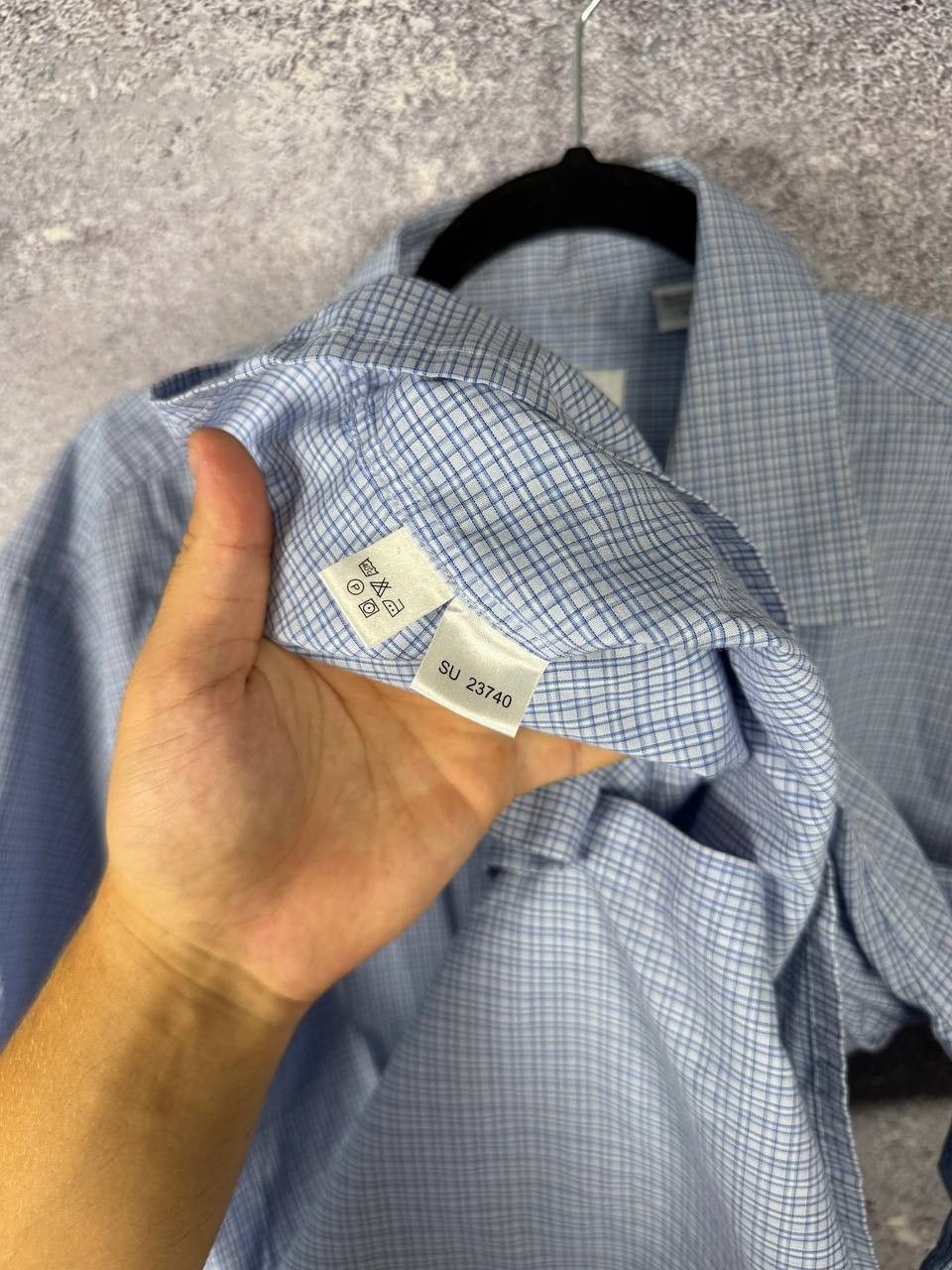 Yves Saint Laurent YSL Yves Saint Laurent Check Short Sleeve Shirt Button XL Size US XL / EU 56 / 4 - 10 Thumbnail
