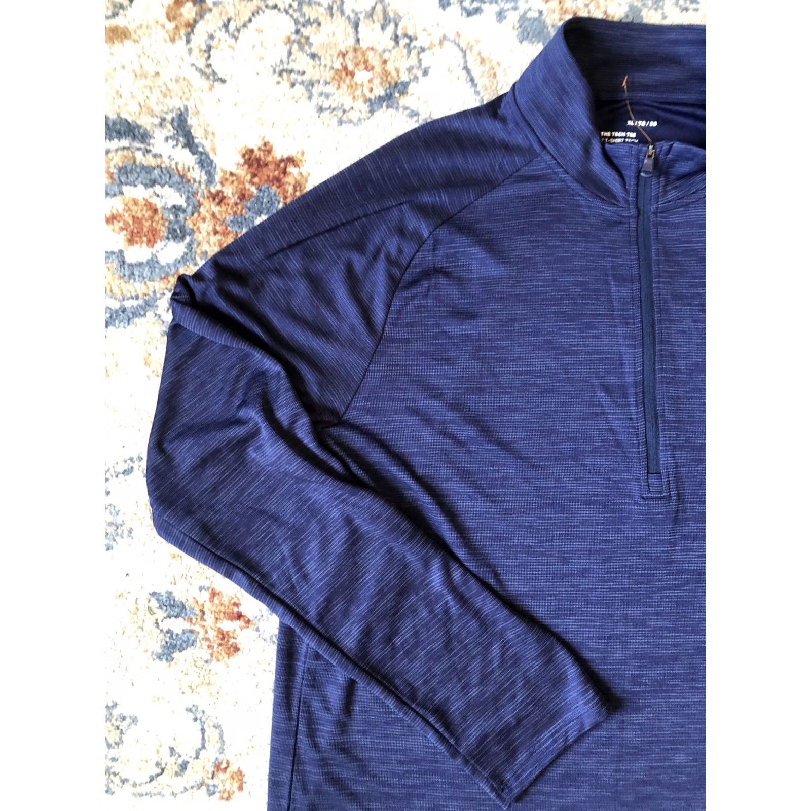 Under Armour Under Armour Tech Tee Pullover Mens XL Blue Quarter Zip Lightweight Athletic Shirt Size US XL / EU 56 / 4 - 3 Thumbnail