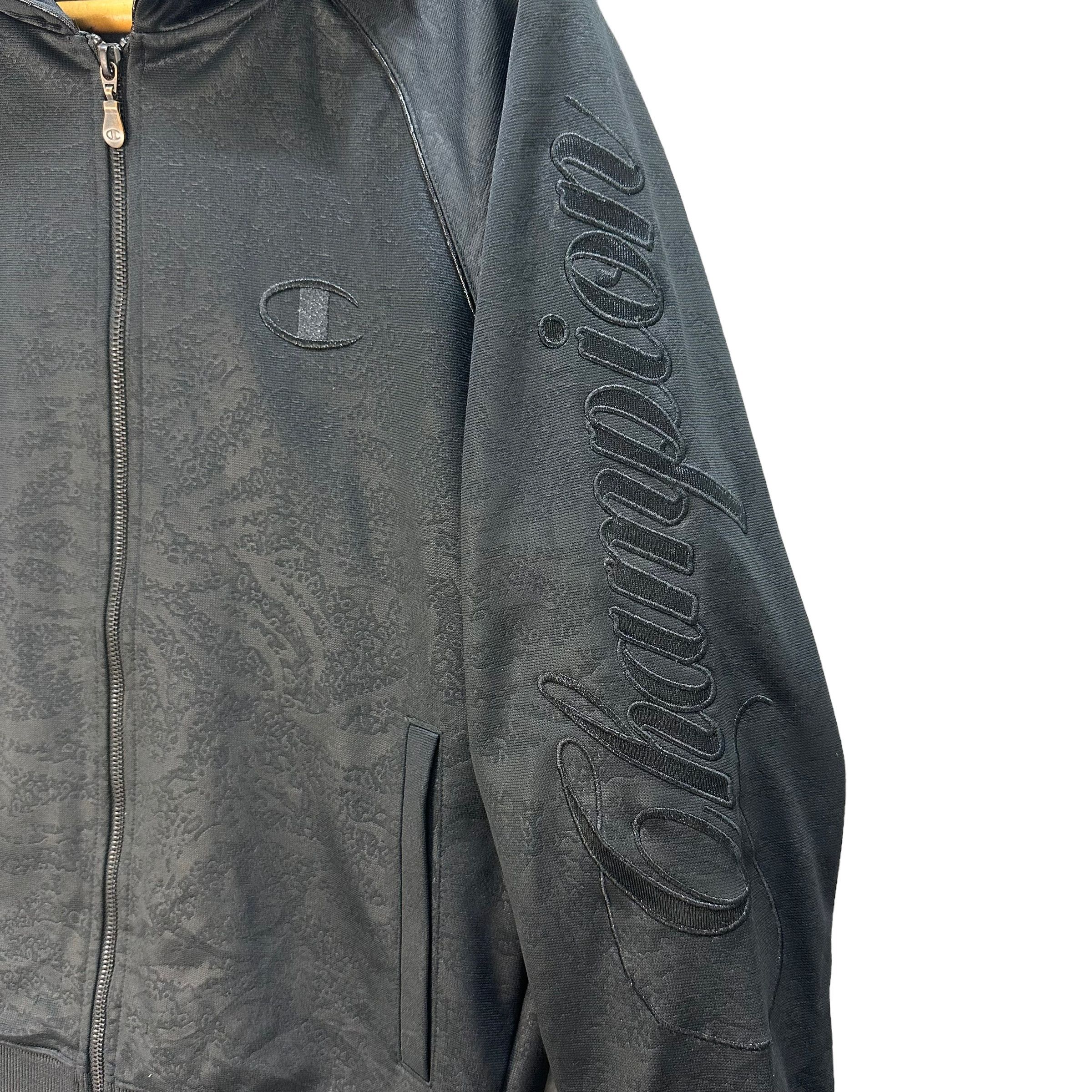 Champion CHAMPION EMBROIDERY SLEEVE BIG LOGO ZIPPER HOODIES #8719-022 Size US M / EU 48-50 / 2 - 6 Thumbnail