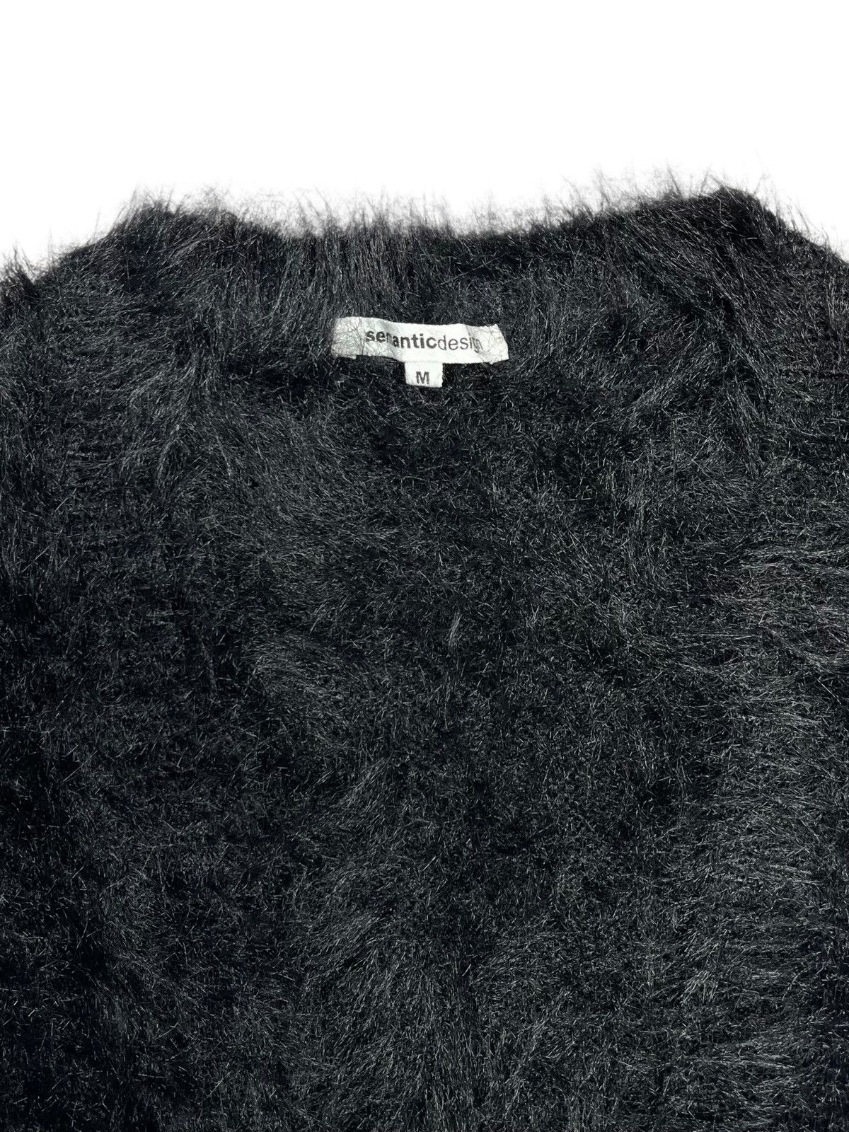 14th Addiction 2000s Semantic Design - Fuzzy Mohair Cardigan Size US M / EU 48-50 / 2 - 6 Thumbnail