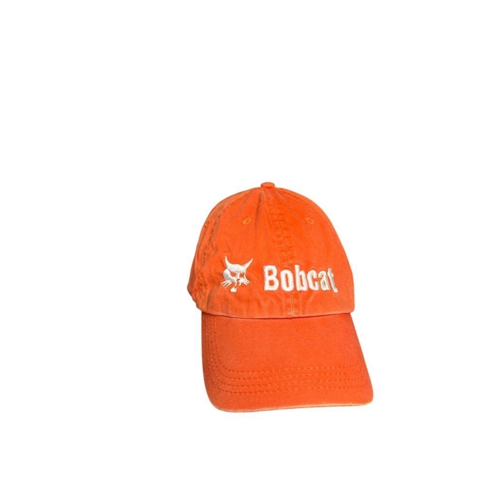 Vintage Y2k Bobcat Unisex Orange Baseball Cap Adjustable Snapback Size ONE SIZE - 5 Thumbnail