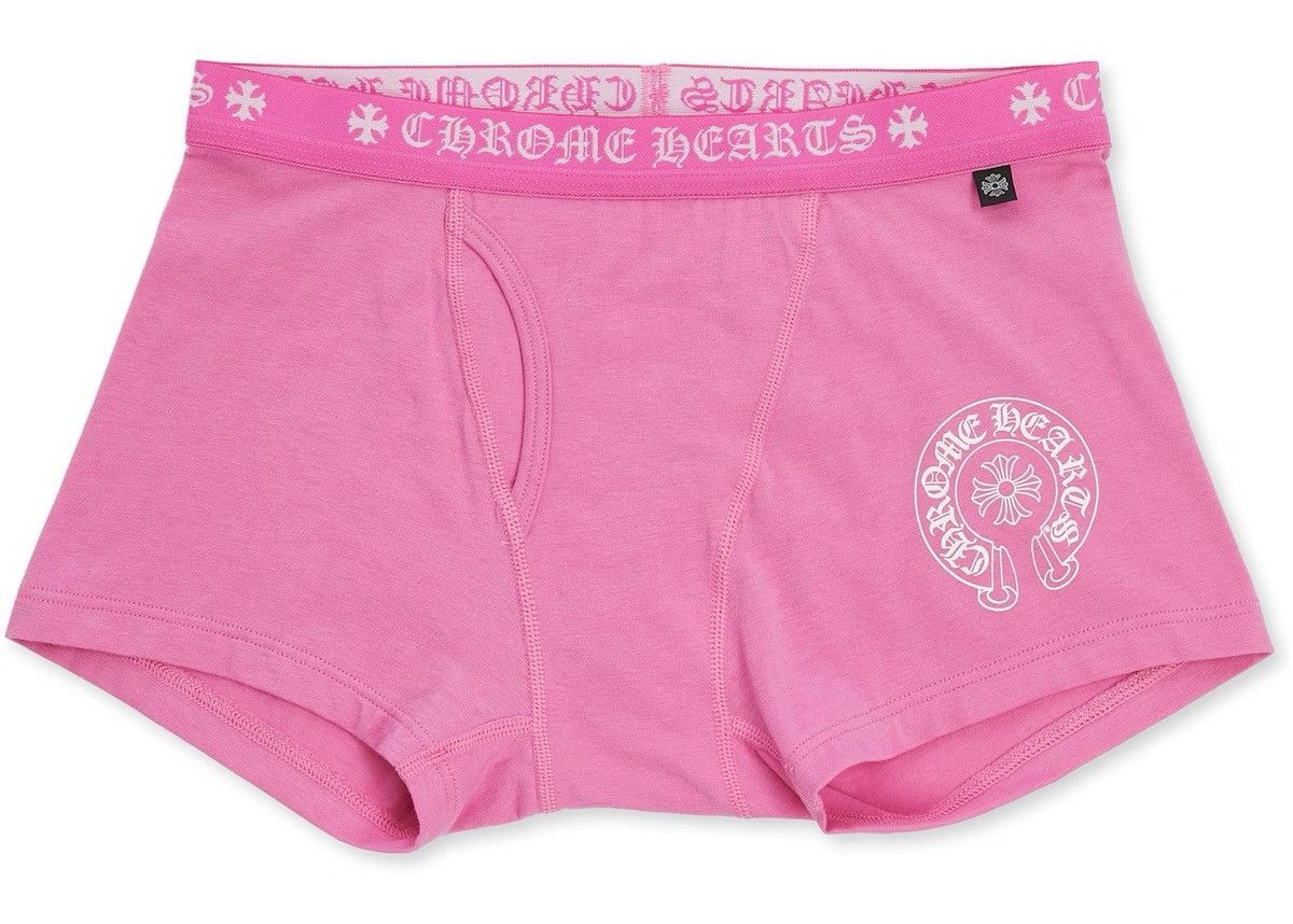 Chrome Hearts Chrome hearts boxer brief pink underwear - SMALL Size US 28 / EU 44 - 1 Thumbnail