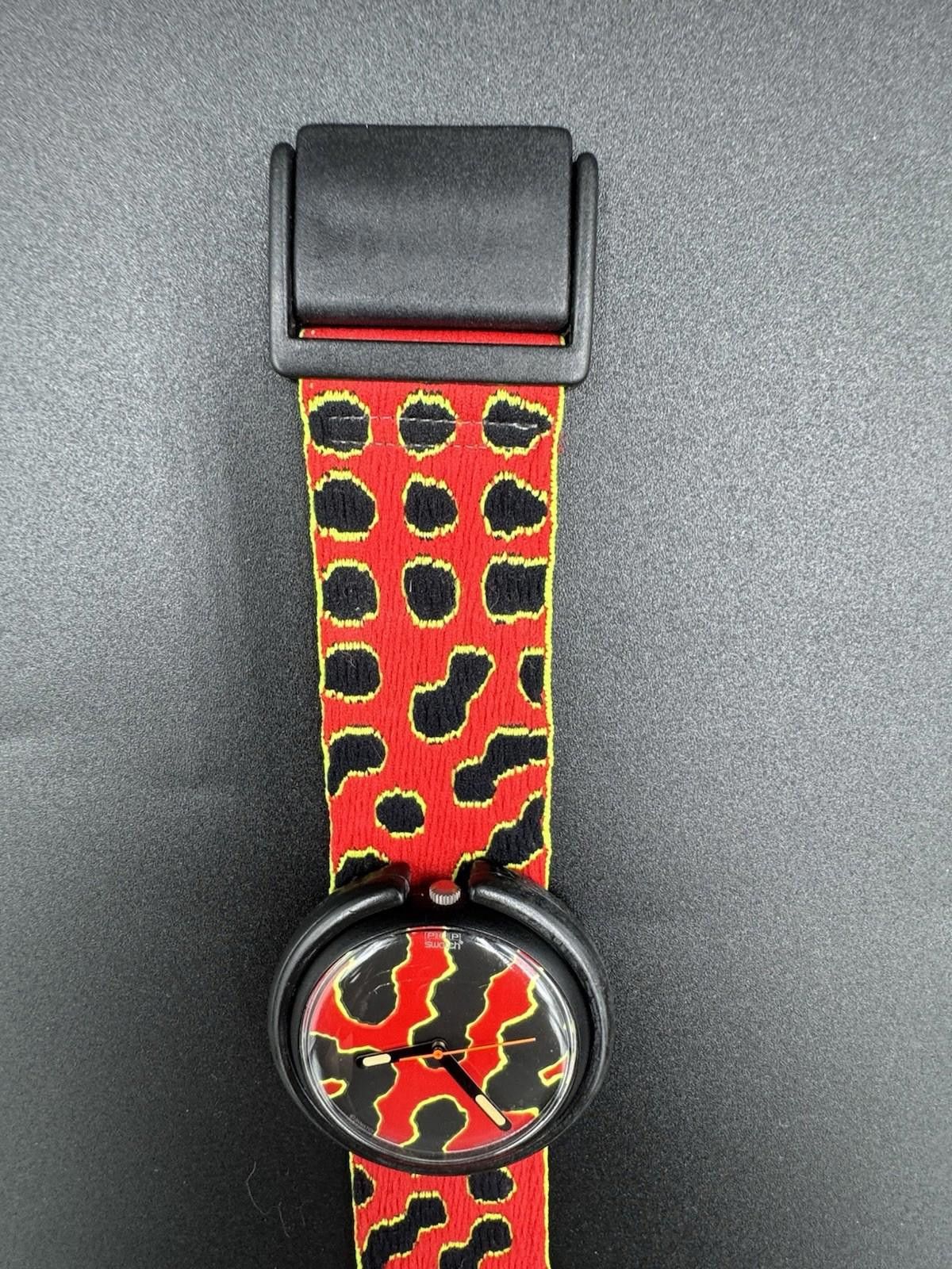 Swatch Rare 1988 Pop Swatch PWBB104 Trifoli Animal Quartz Watch Size ONE SIZE - 7 Thumbnail