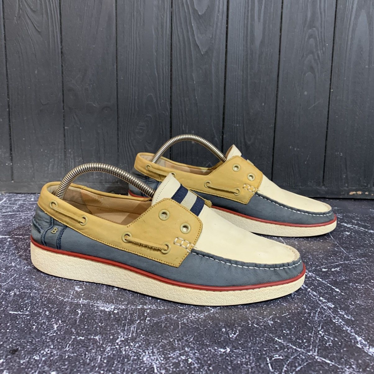 Bally × Leather Bally Switzerland Yanto Leather moccasin Size 7D US 26 cm Size US 7 / EU 40 - 4 Thumbnail