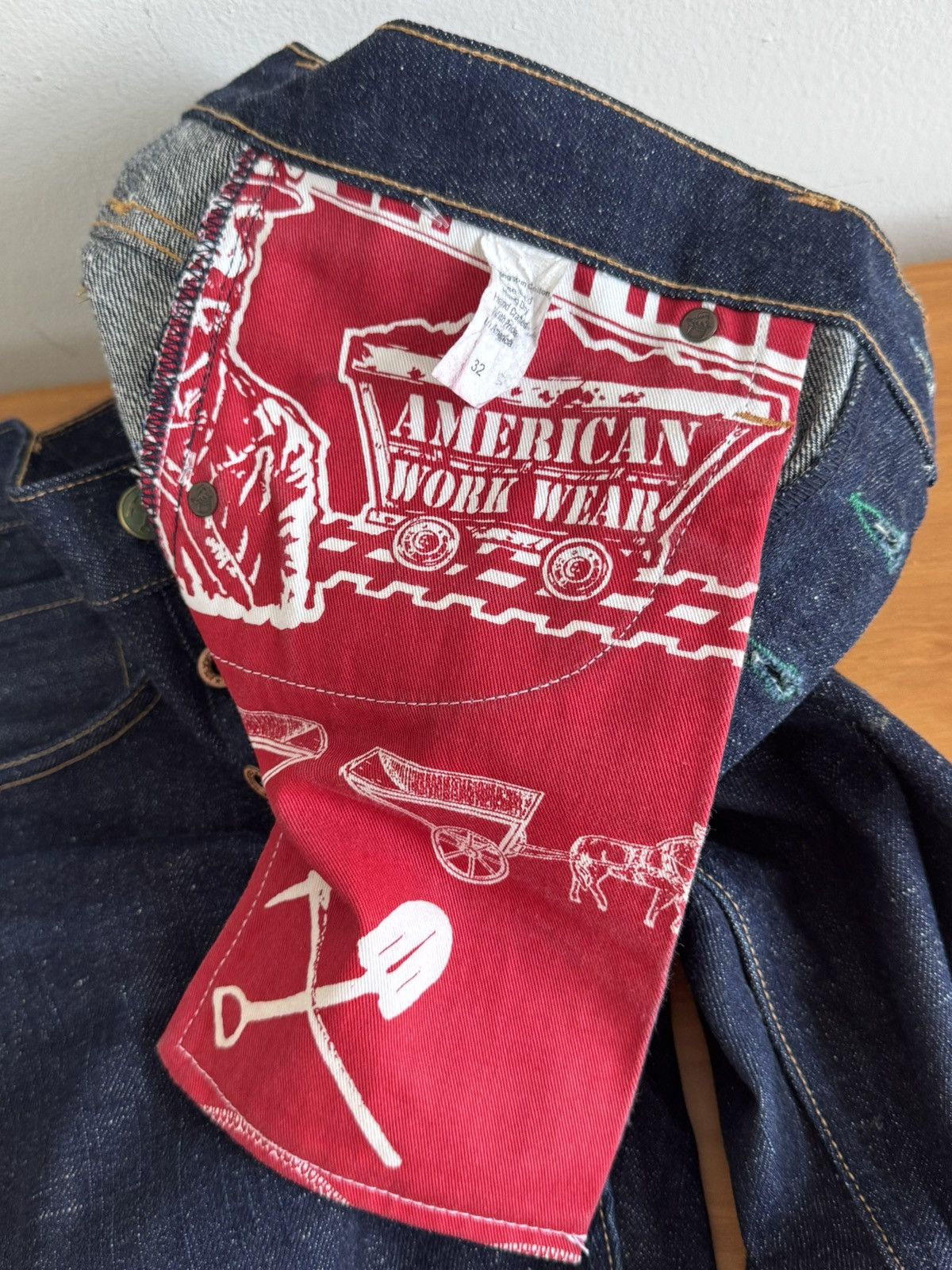 Left Field Nyc Left Field NYC Chelsea 50s Jeans 15oz Japan Mill Selvedge Size US 32 / EU 48 - 8 Thumbnail