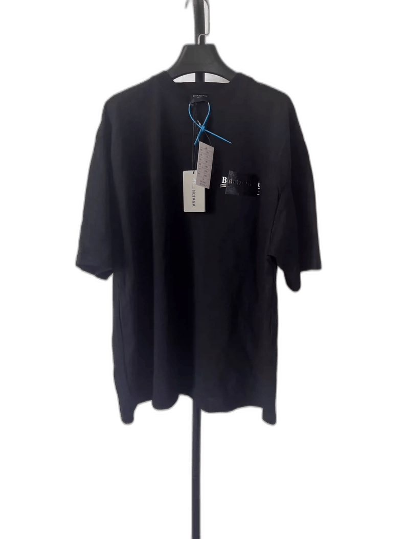 Balenciaga Balenciaga Men's Black Short Sleeve T Size US L / EU 52-54 / 3 - 1 Thumbnail