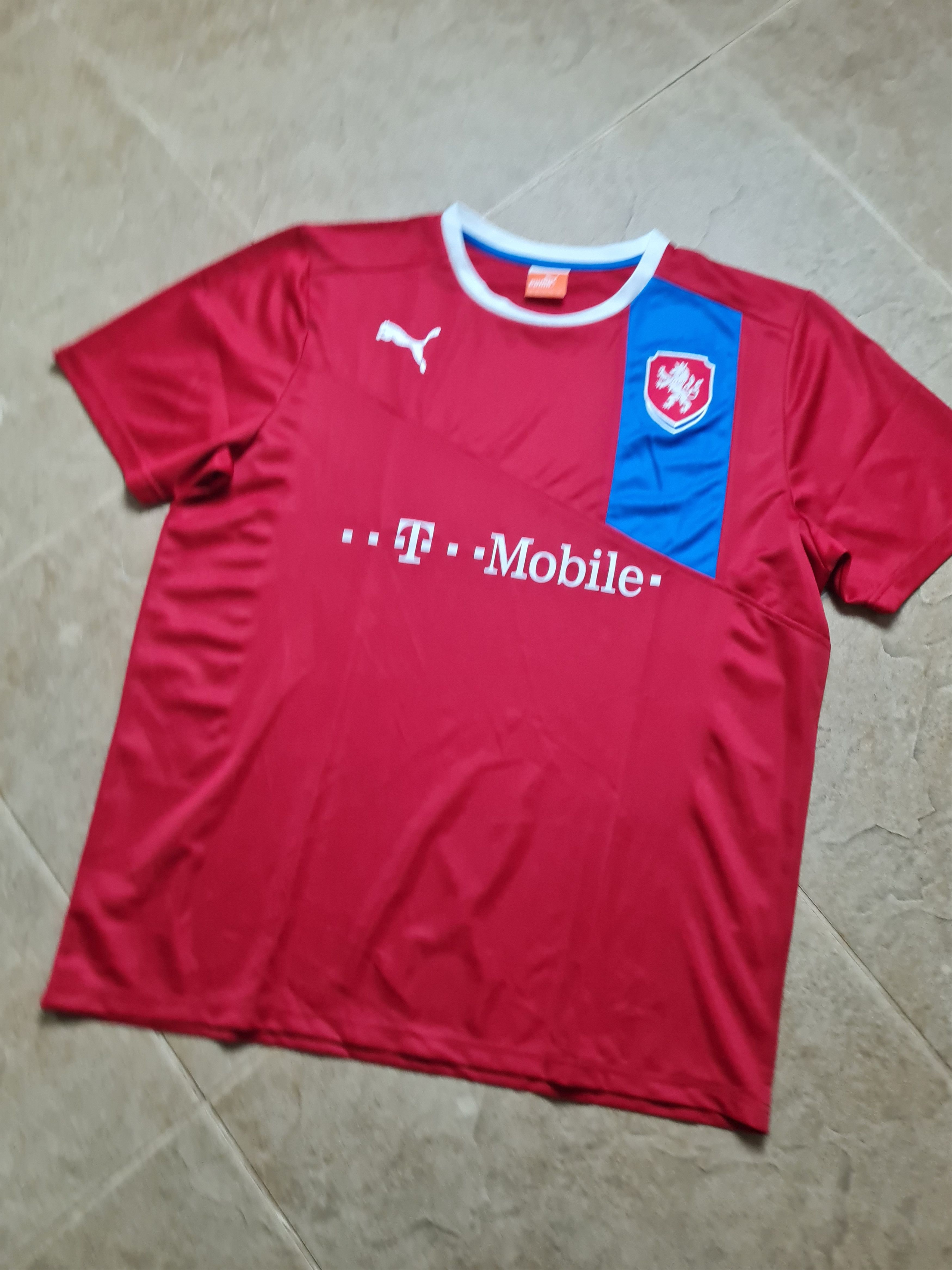 Puma JERSEY PUMA CZECH REPUBLIC 2012/013 FOOTBALL SHIRT SOCCER Size US XL / EU 56 / 4 - 6 Thumbnail