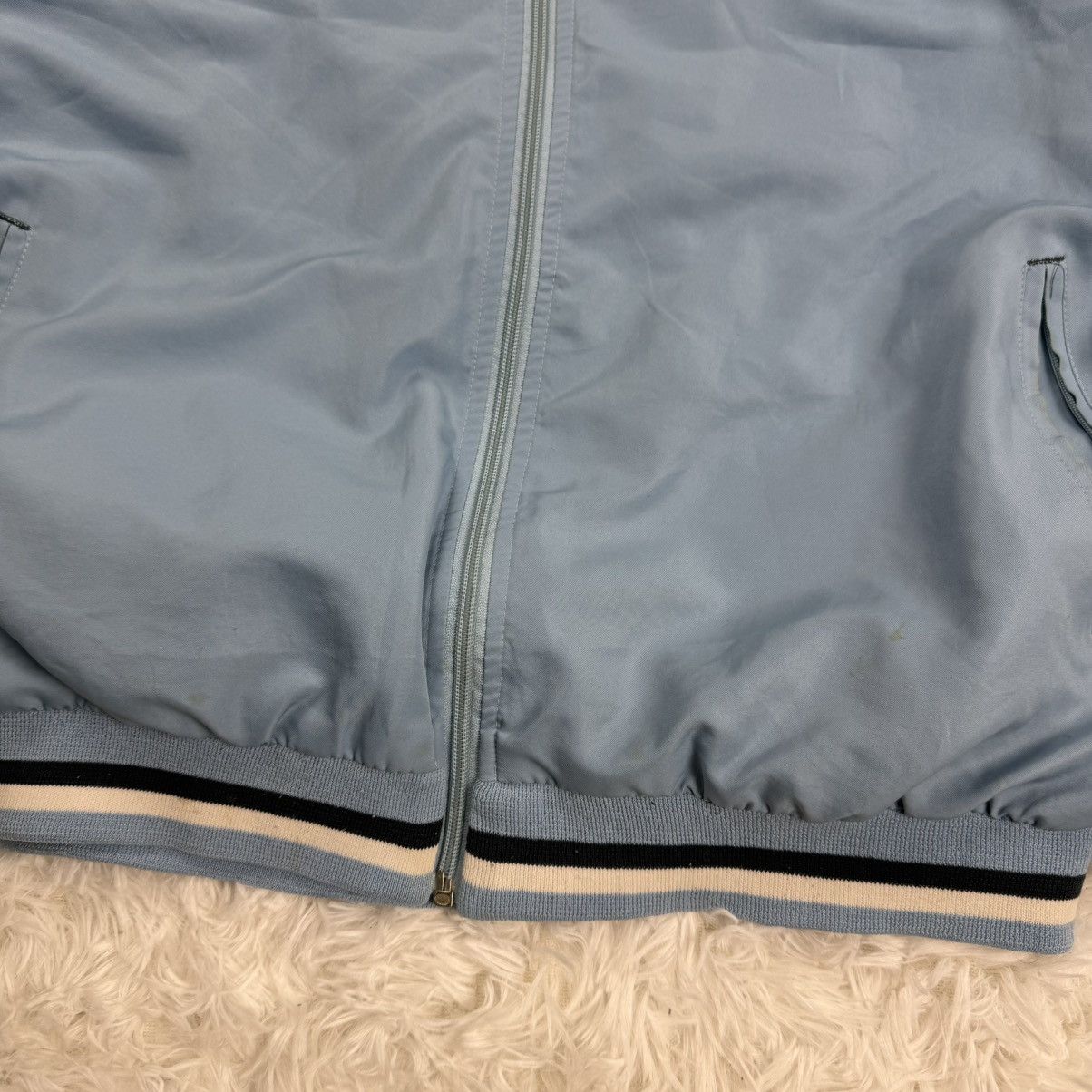 Nike Nike Vintage Blue Zip Jacket 90s Swoosh Streetwear Y2K Size US XL / EU 56 / 4 - 8 Thumbnail