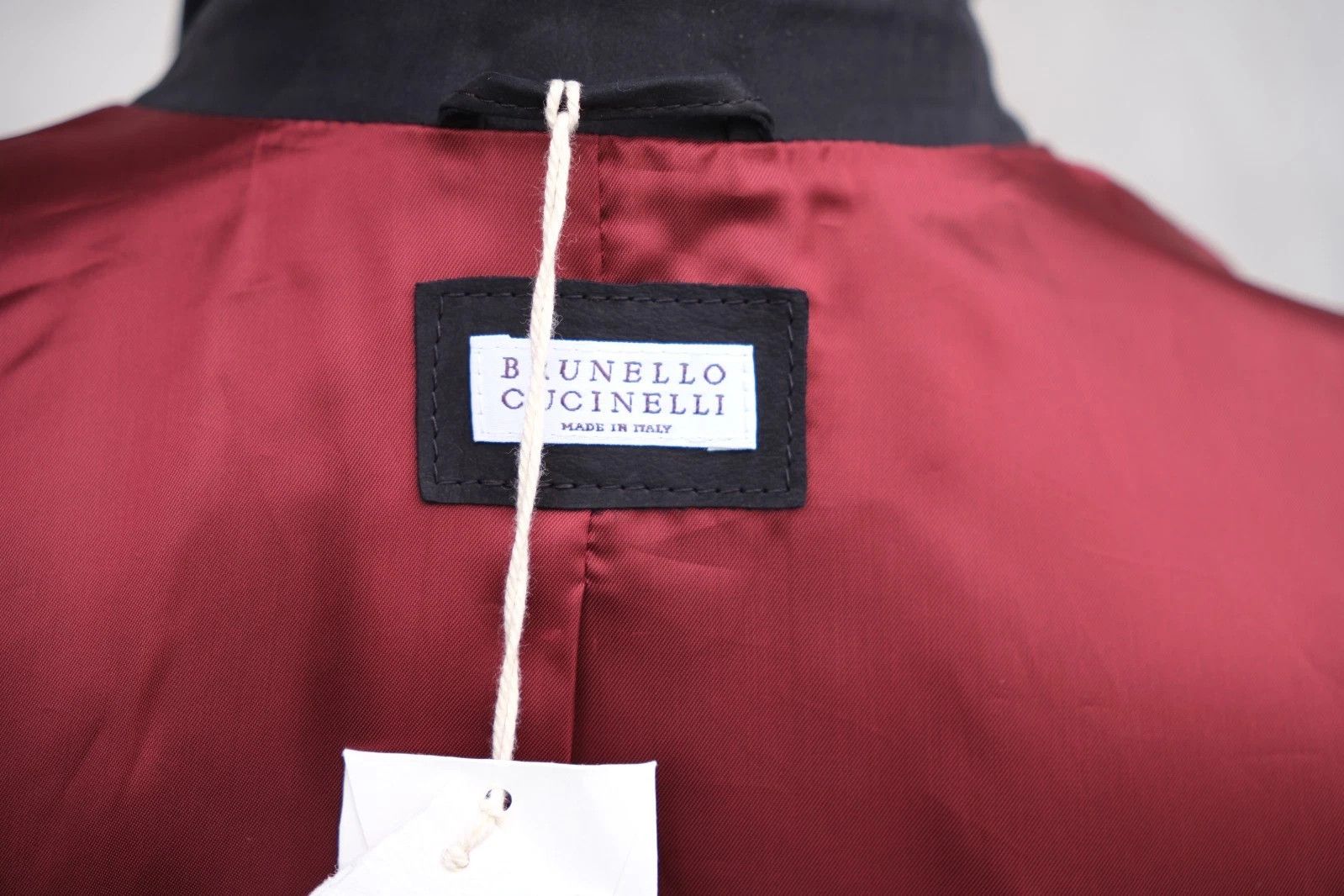 Brunello Cucinelli NEW Brunello Cucinelli Nabuck Leather Shirt Jacket Navy L Size US L / EU 52-54 / 3 - 7 Thumbnail