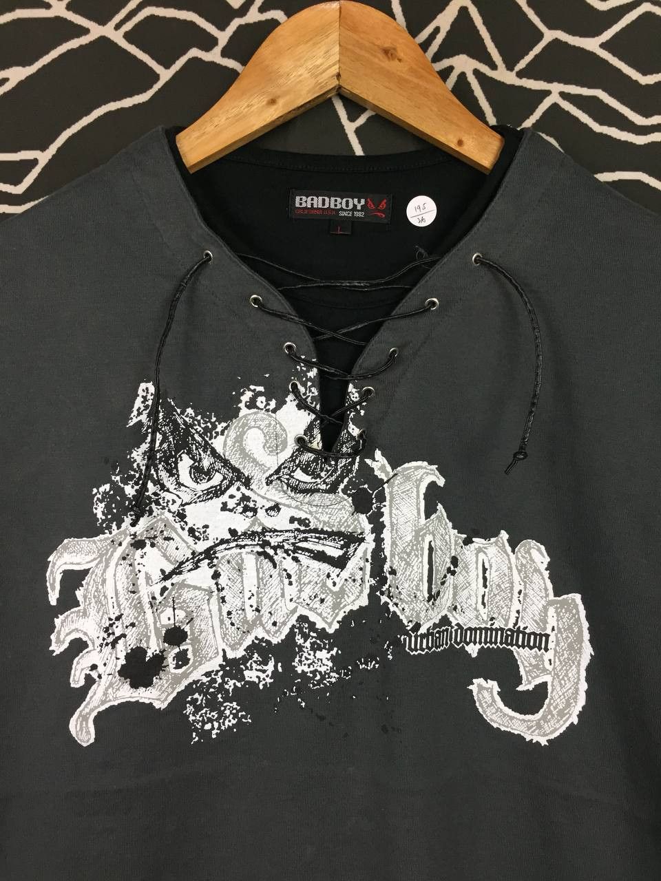 Vintage Bad Boy California U.S.A Urban Domination Lace Up Tee Size US M / EU 48-50 / 2 - 3 Thumbnail
