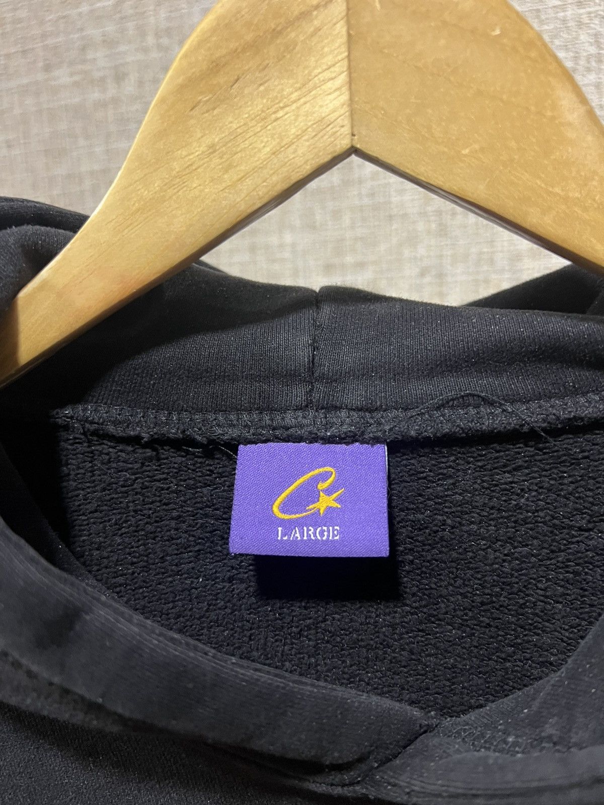 Corteiz CORTEIZ ALCATRAZ TRIPLE BLACK HOODIE Size US L / EU 52-54 / 3 - 4 Thumbnail