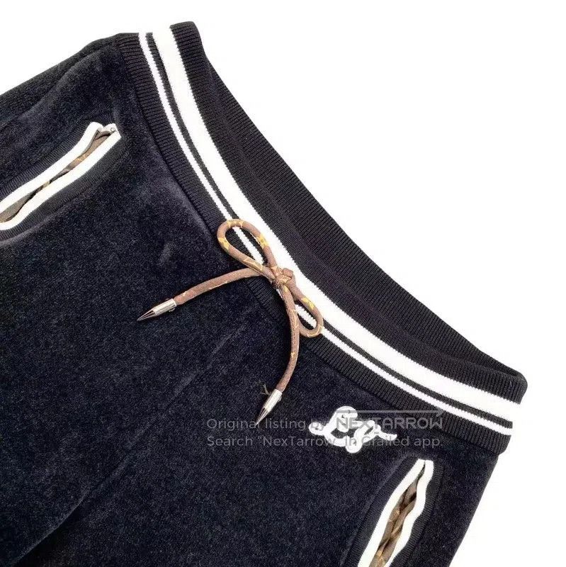 Louis Vuitton Louis Vuitton Black Wool Casual Pants . Size 23" - 3 Thumbnail