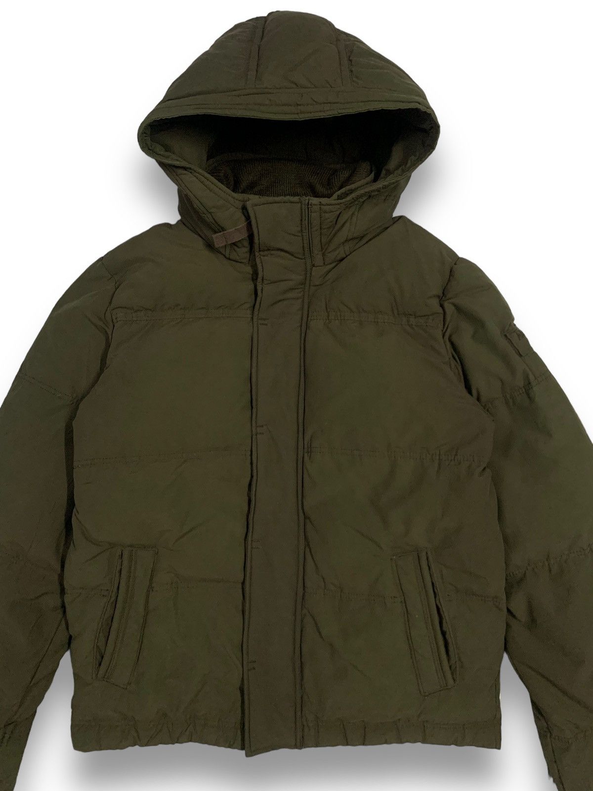 Abercrombie & Fitch Abercrombie & Fitch New York Puffer Hooded Kempshall Jacket Size US L / EU 52-54 / 3 - 4 Thumbnail