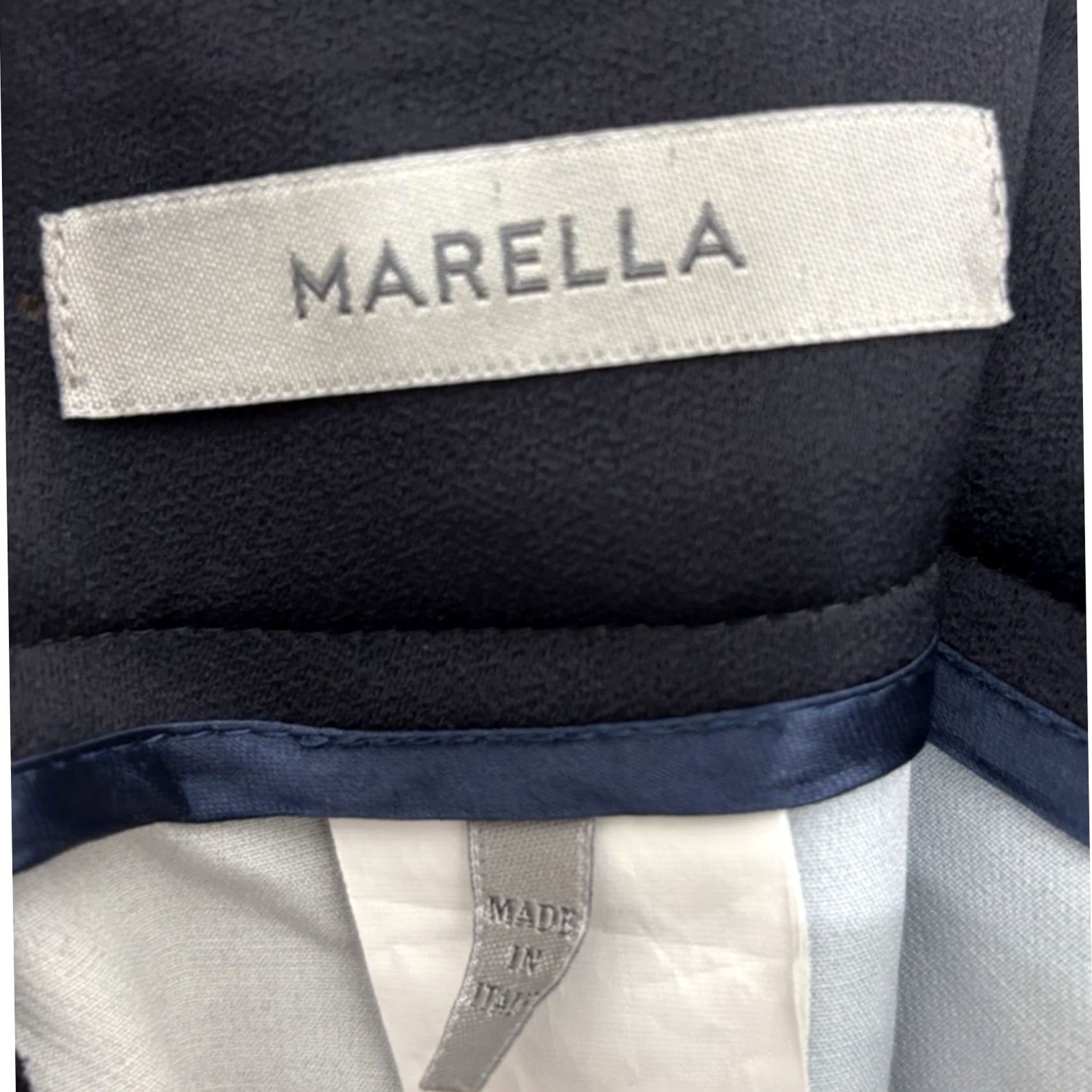 Marella Marella Skirt Blue Plaid Lined High Rise 8 Women Italy Workwear Casual Knee Length Polyester Zip Pattern Vintage No Size 30" / US 8 / IT 44 - 4 Thumbnail