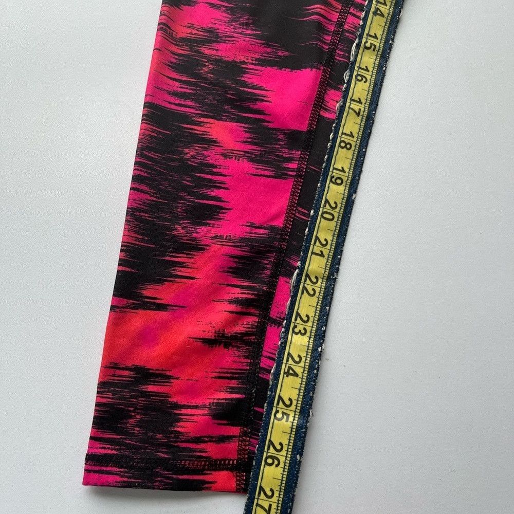 SKECHERS Skechers Tie Dye GOdri Athletic Leggings Black Pink Small Size 25" / US 0 / IT 36 - 5 Thumbnail