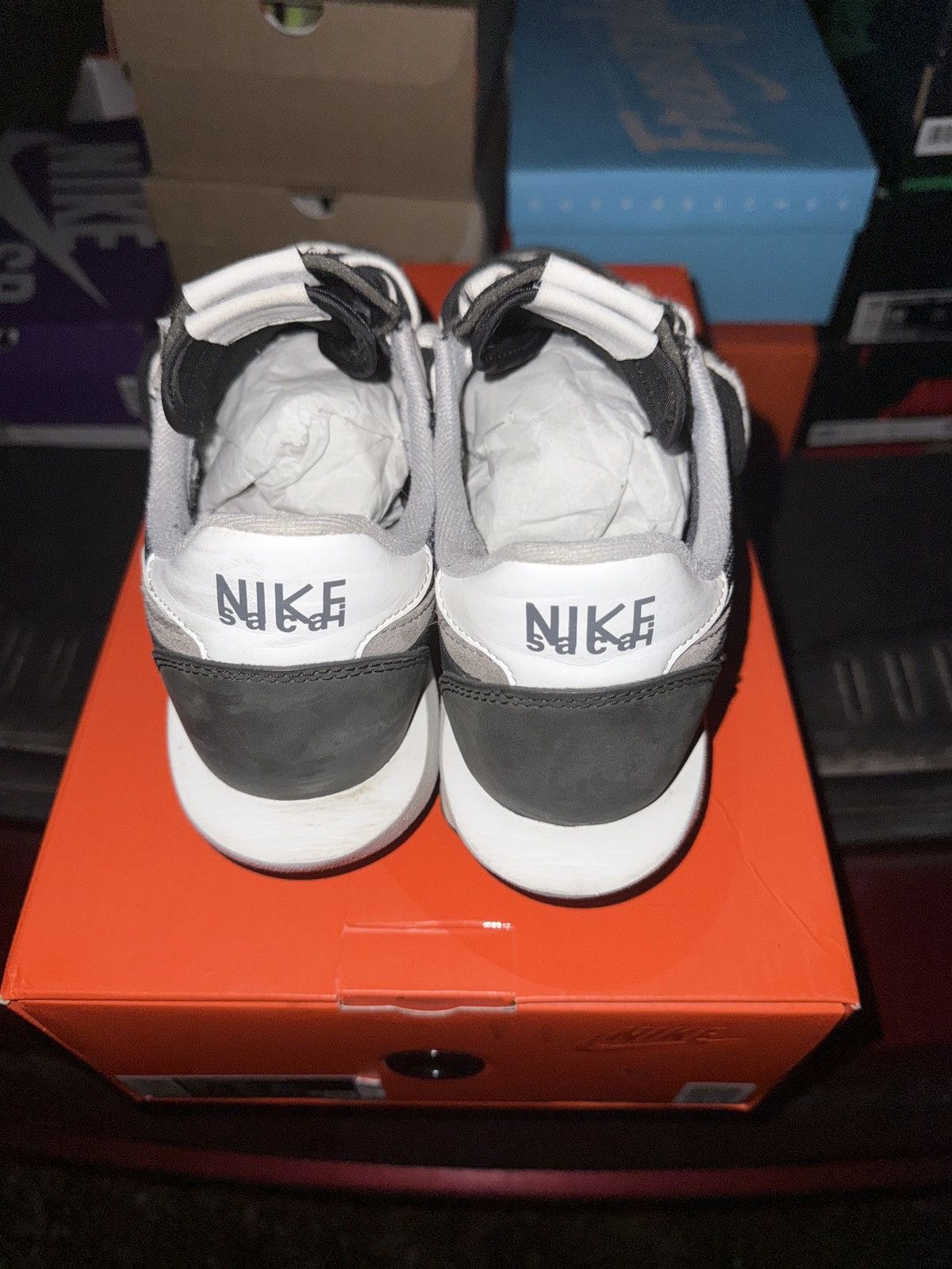 Nike × Sacai Nike Sacai LDWaffle Black Size US 10 / EU 43 - 3 Thumbnail