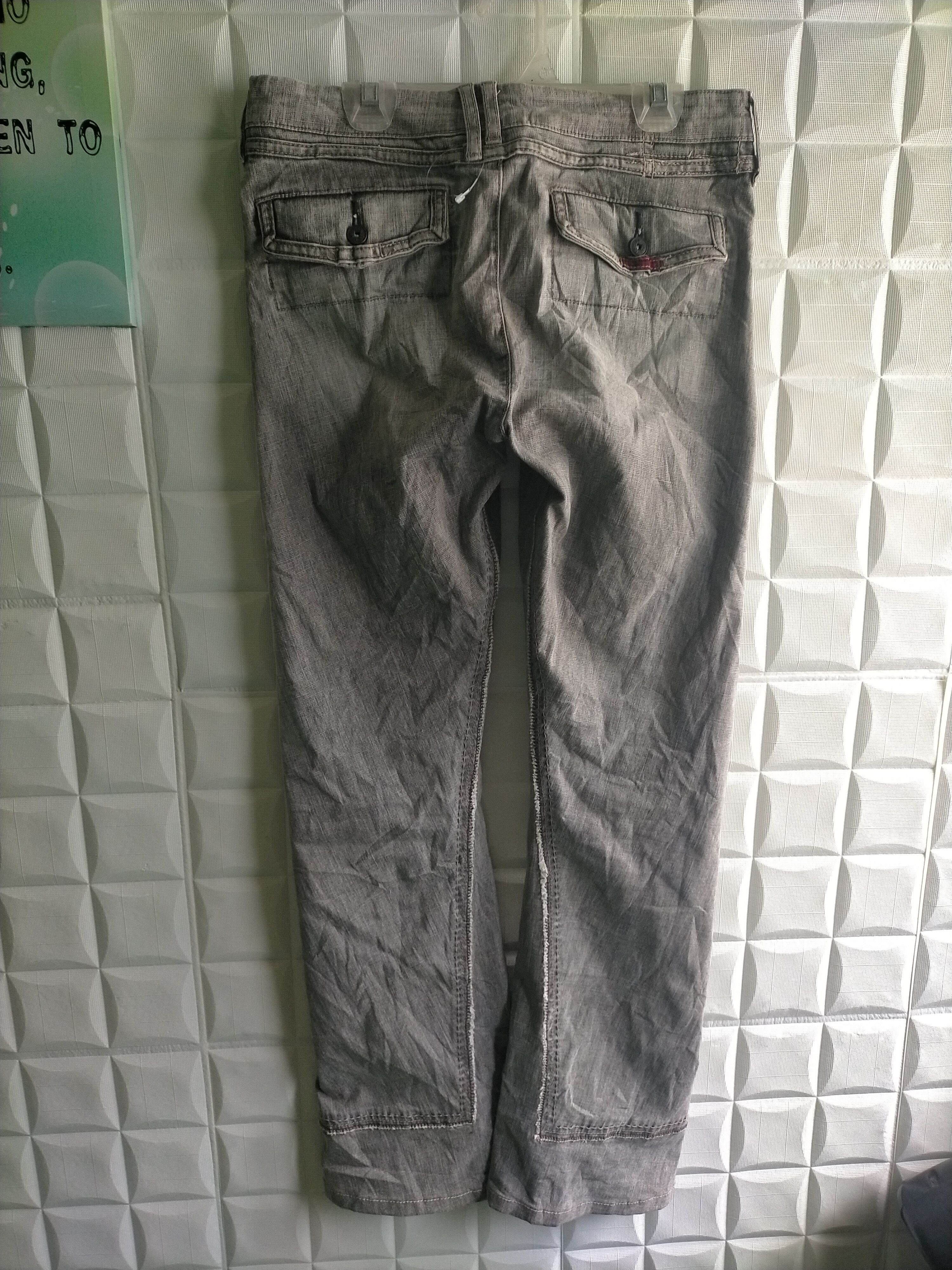 Marithe + Francois Girbaud Marithe Francois Girbaud Mudwash Flared Jeans Size US 30 / EU 46 - 2 Thumbnail
