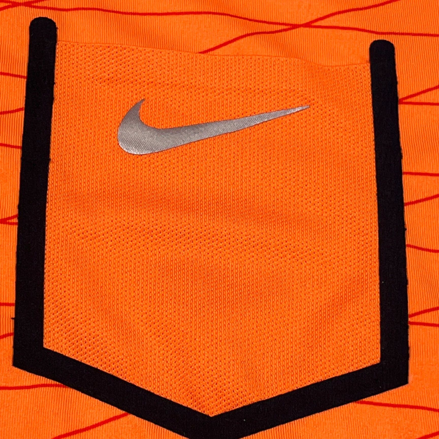 Nike Nike Polo Shirt Men L Orange Dri Fit Tour Performance Golf Pocket Geometric Size US L / EU 52-54 / 3 - 3 Thumbnail
