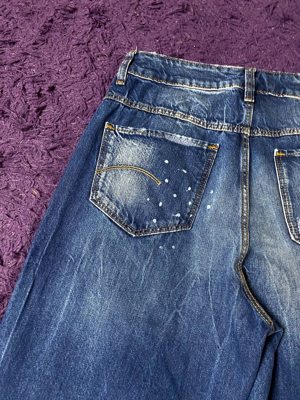 G-Star G-Star Raw MIDGE blue Jeans vintage Y2K streetwear Size 27" / US 4 / IT 40 - 20 Thumbnail