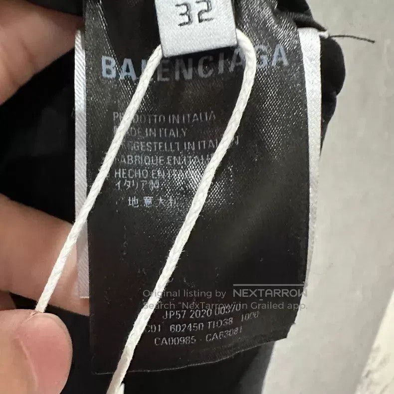 Balenciaga Balenciaga Dark Pattern All-Over Printed Logo Letter Shirt Size 4XL / US 24-26 - 6 Thumbnail
