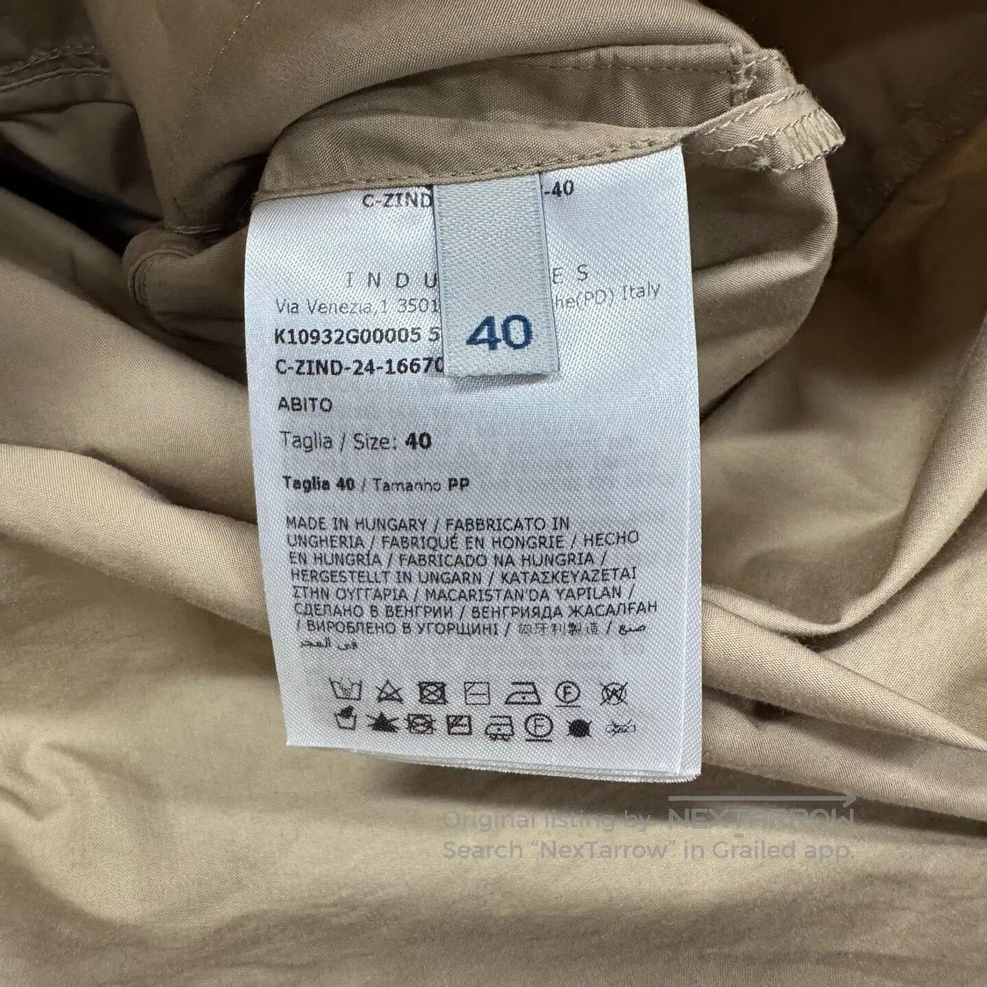 Moncler Moncler SS25 Zipper closure; Removable waistband; Side sli Size L / US 10 / IT 46 - 6 Thumbnail